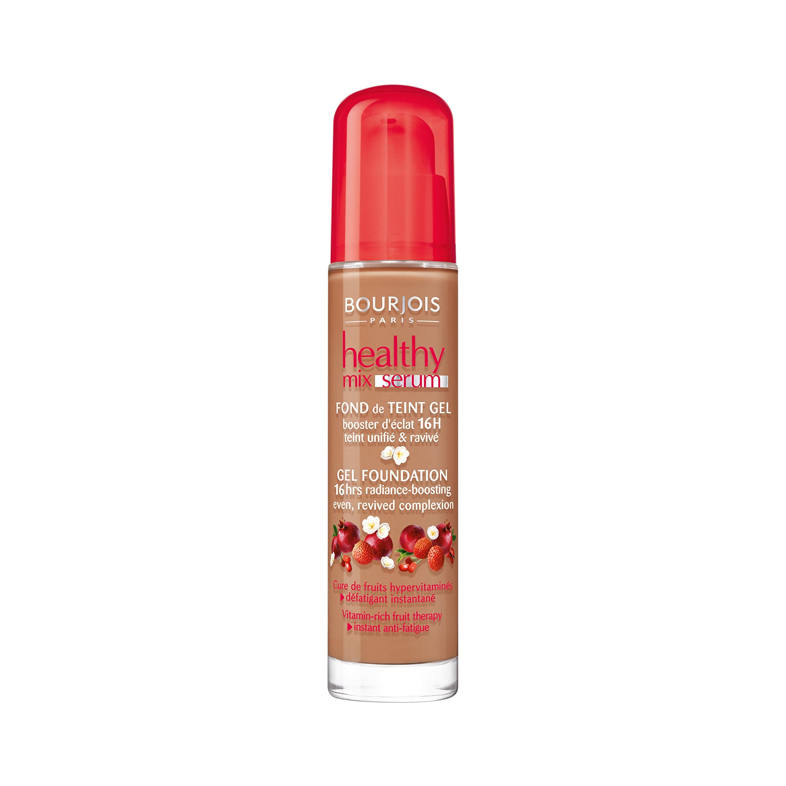 Bourjois Fond de Teint Healthy Mix Extension Serum Foundation for Women, 58 Hale Fonce, 1 Ounce