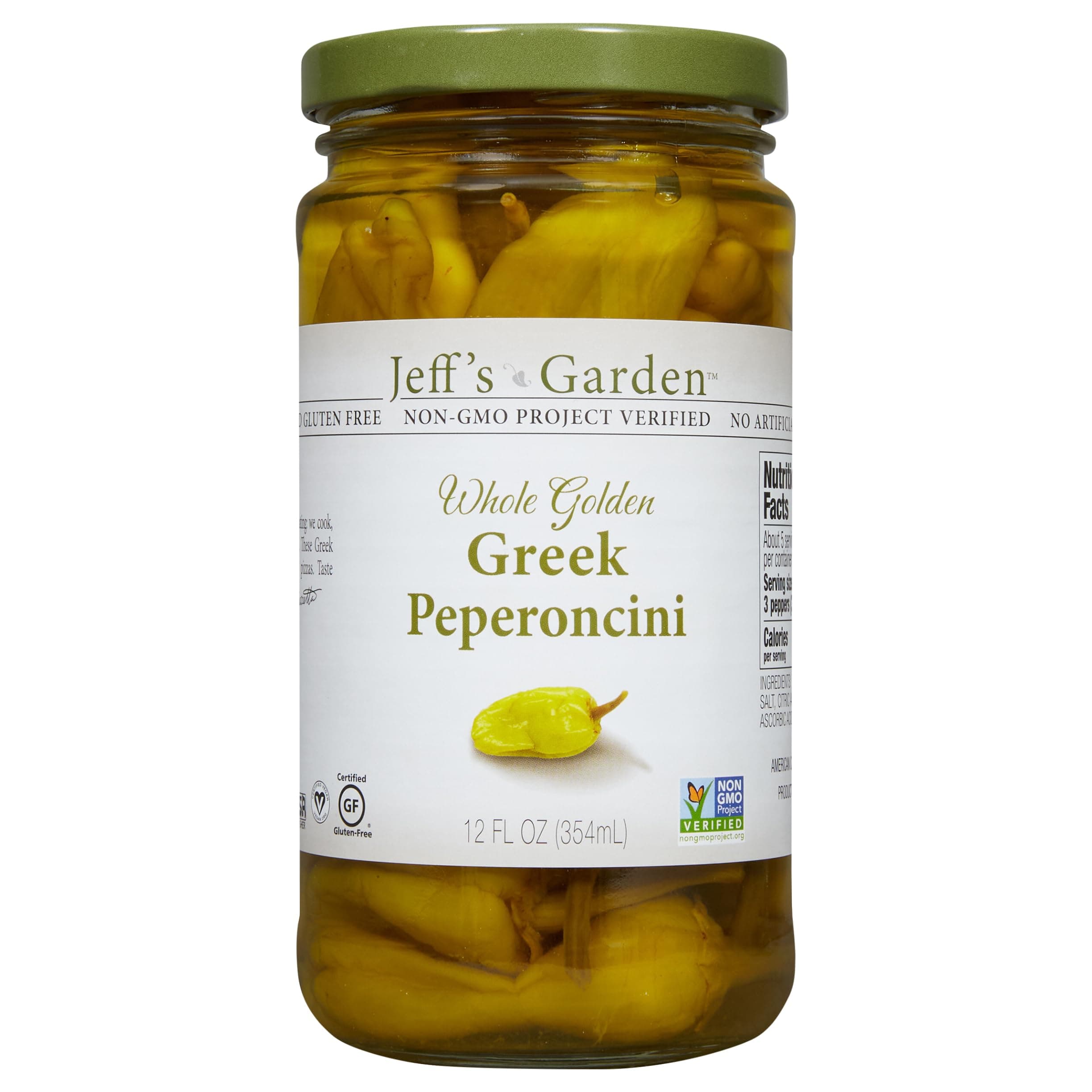 Mezzetta Pepper Whole Greek Pprcini 12 Oz (Pack of 6)
