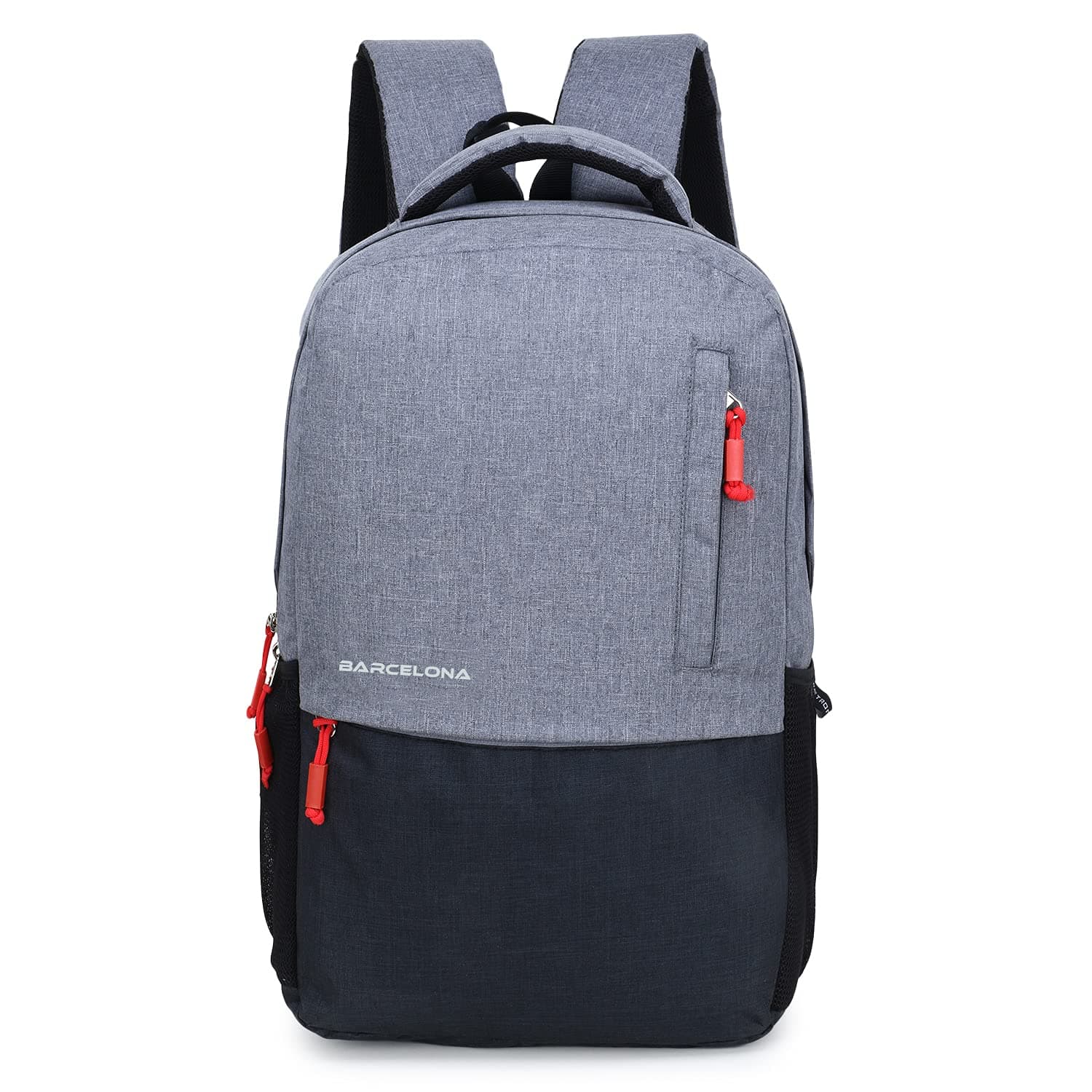 Barcelona Khadi Pro 19 Ltrs, 43 cms Casual Backpack I Laptop Bag (Grey)