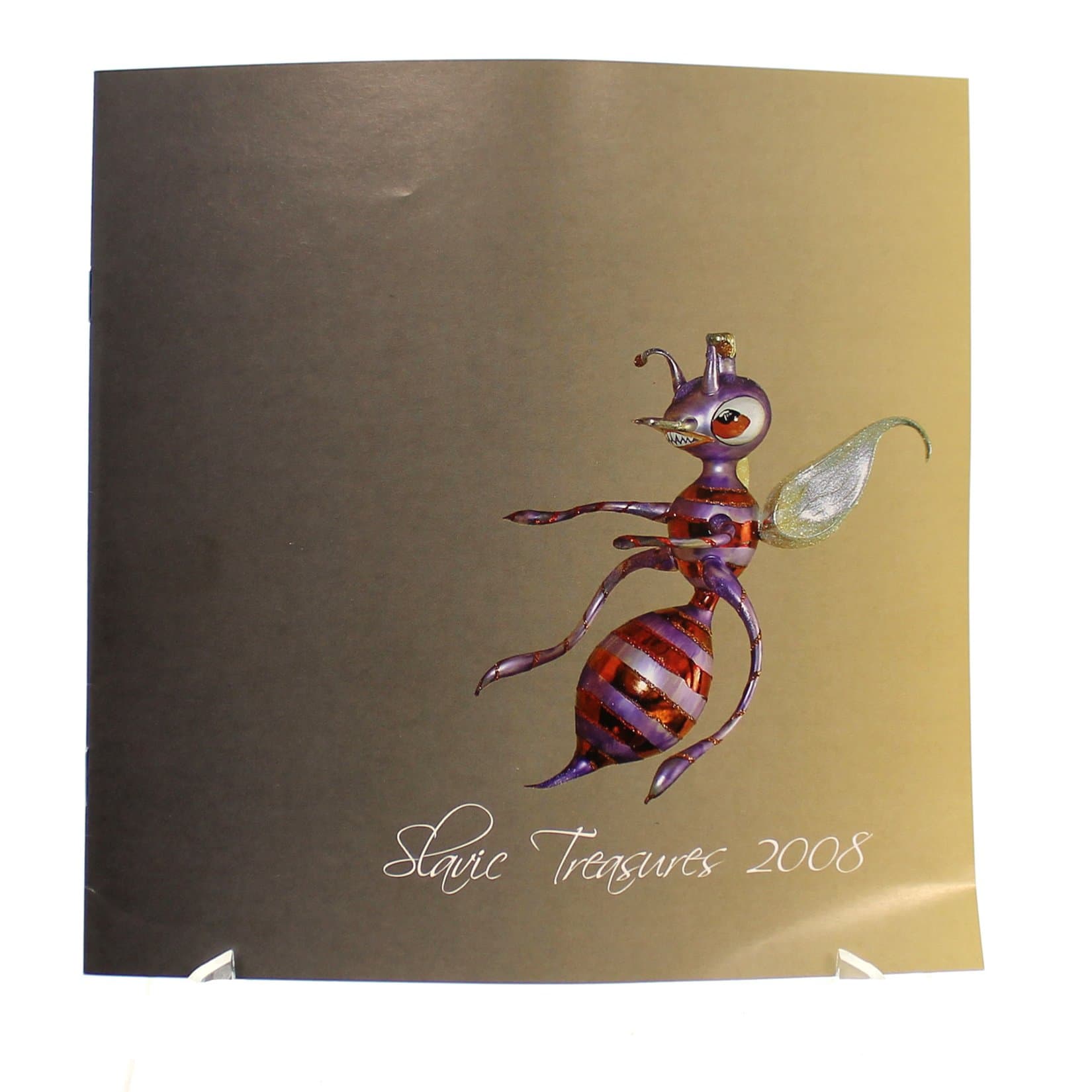 SLAVIC TREASURES ORNAMENT Slavic Treasures Leaflet 2008, Paper, Animals Dogs Bugs Halloween, Decorative Hanging Ornaments, Slavic2008