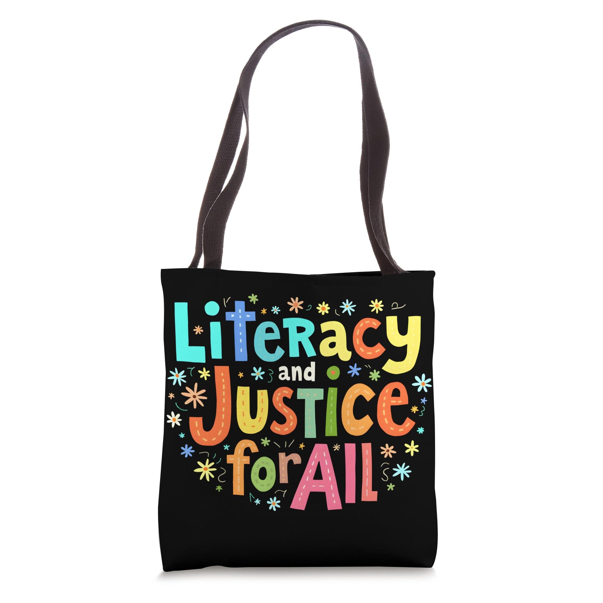 Literacy And Justice For All Protect Banned Books Library Tote Bag