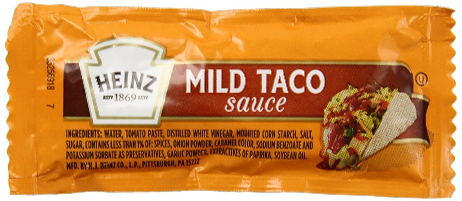 Single Serve Mild Taco Sauce (200 ct Casepack)