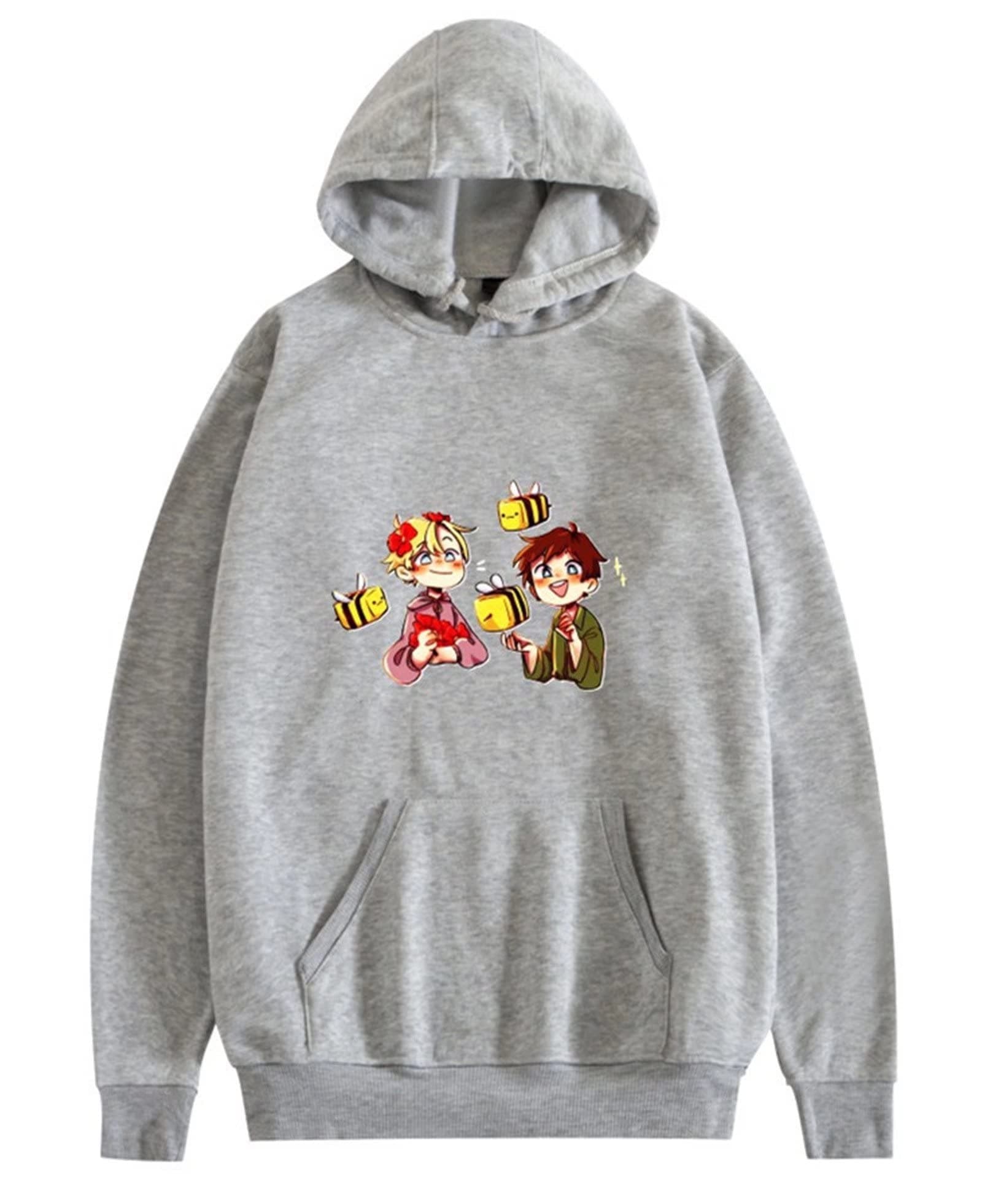 Unisex Karl Jacobs Hoodies Women Teen Hip Hop Sweatshirts Jumper Long Sleeve Casual Pullover Sportswear