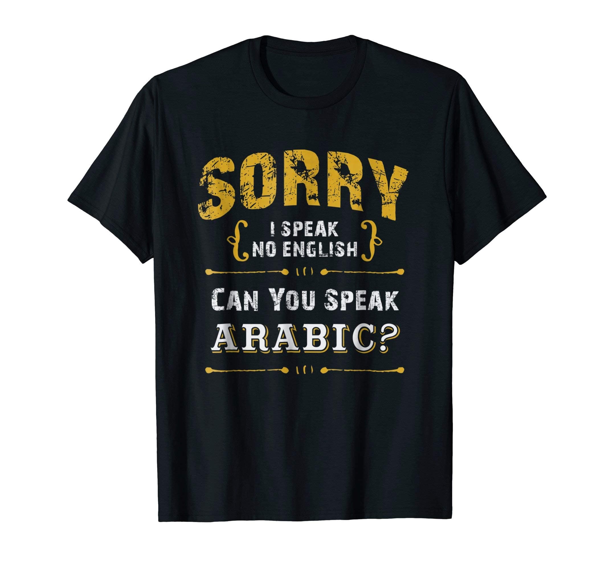 Arab Learning English T Shirt Can You Speak Arabic