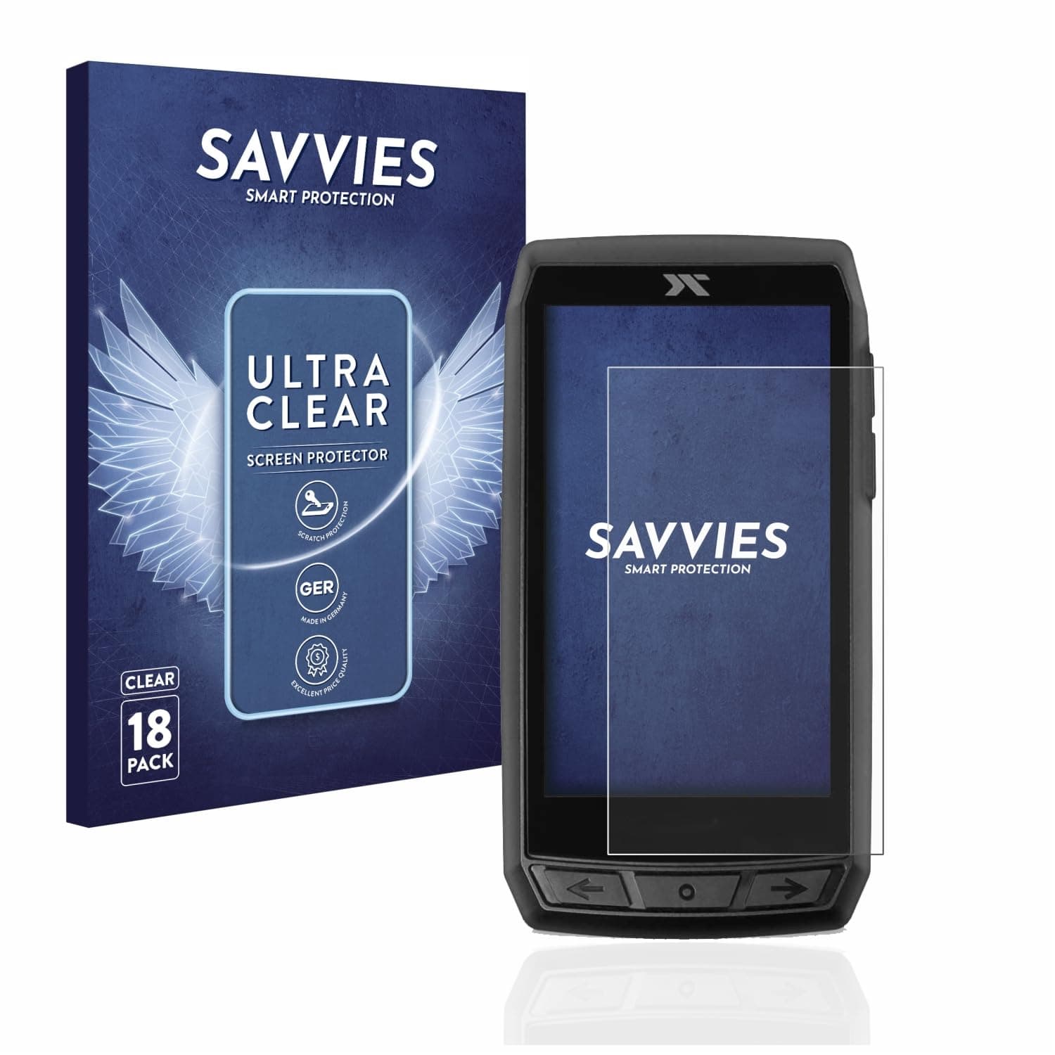 Screen Protector compatible with CicloSport Navic 400 Protection Film Clear 18-Pack