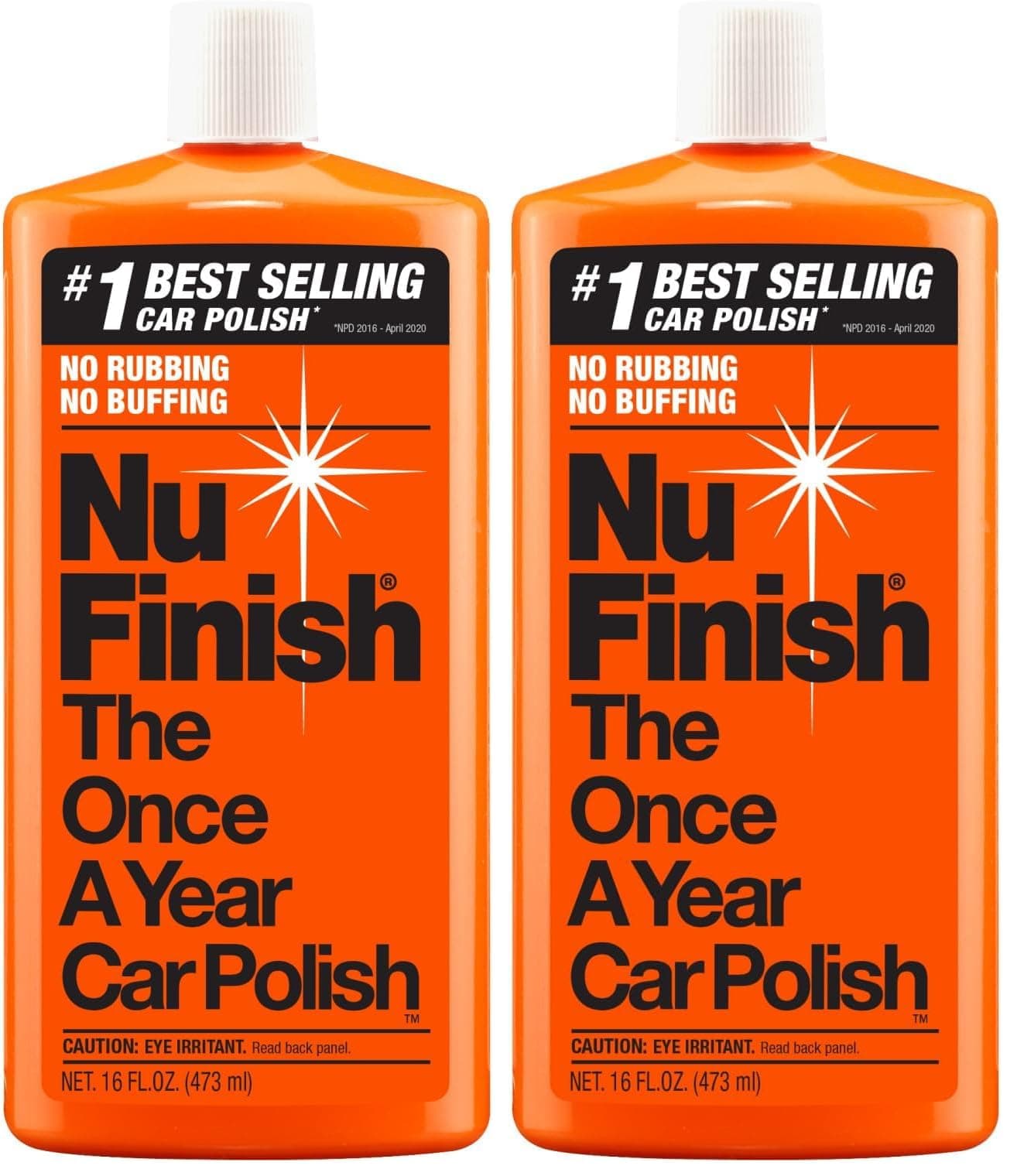 Car Polish, NF-76 Liquid Polish for Cars, Trucks, 16 Fl Oz Each (Pack of 2)