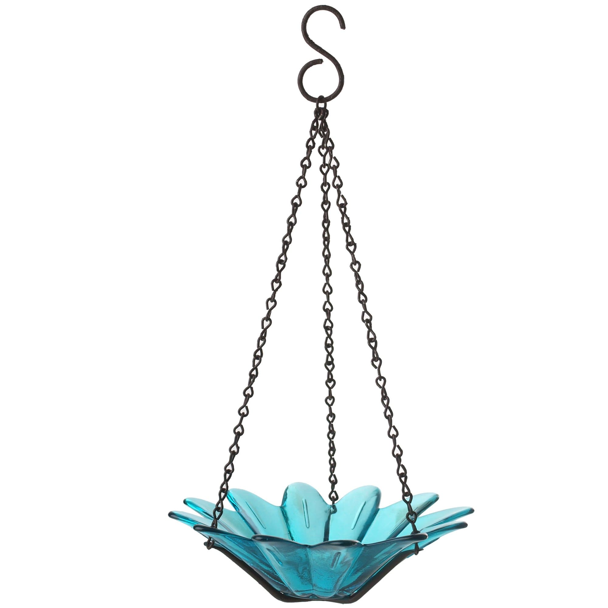 Daisy Petite Bird Feeder, M353-200-09, 10.1 Ounce Capacity, Aqua Blue, 1 Piece