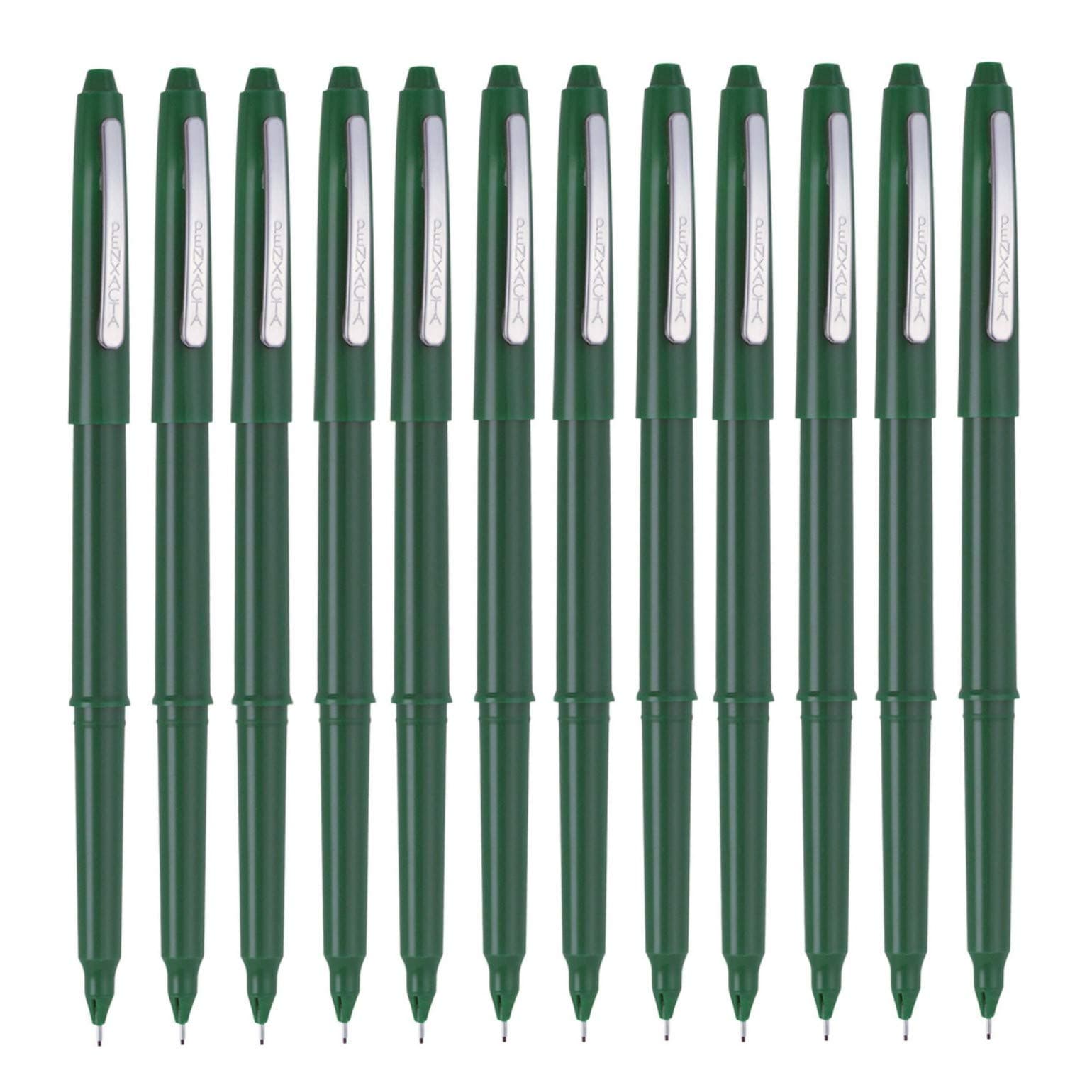 H2512352 - Fineliner The Penxacta, Line Thickness 0.5 mm, Ink Colour: Green, Pack of 12