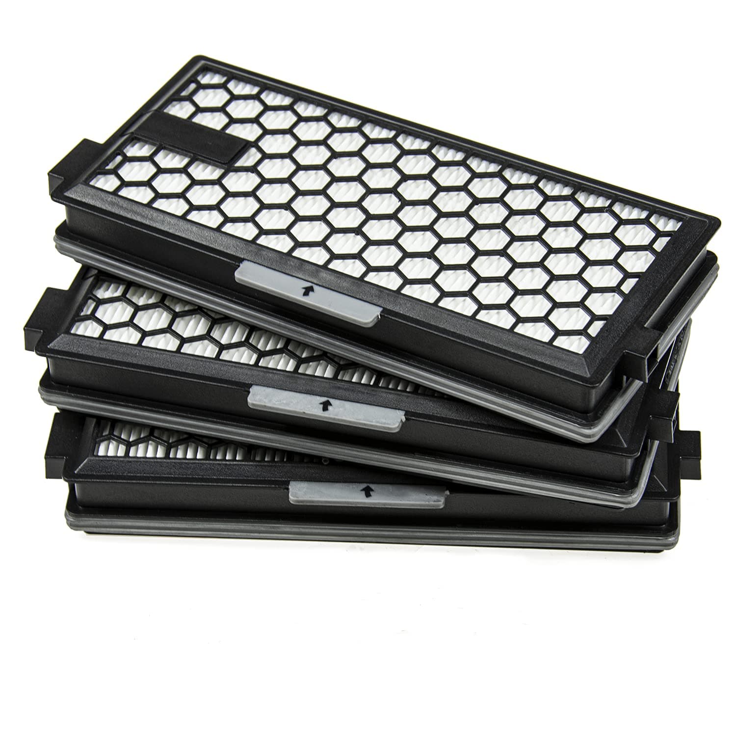 3 Pack Airclean SF-HA 50 Filter Replacement Compatible with Miele Active AirClean SF-AA 50 SF-HA 50 S4 S5 S6 S8 S8000 S8999 S6000 S6999 S5000 S5999 S4000 S4999 Compact C2 Complete C3 Vacuum Cleaner