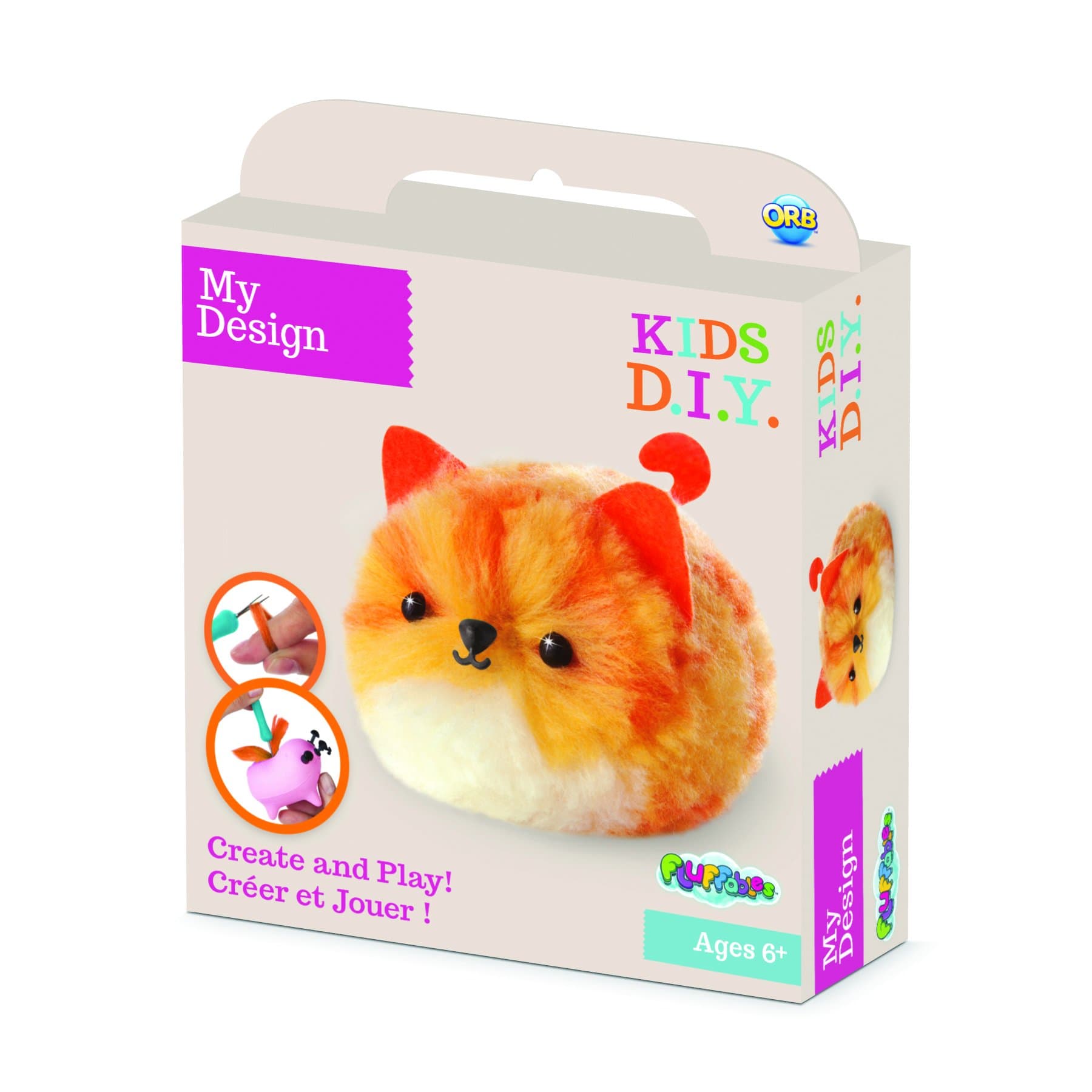 Au Sycomore Orb Factory – orb78003 – Craft – My Design fluffables Pumpkin