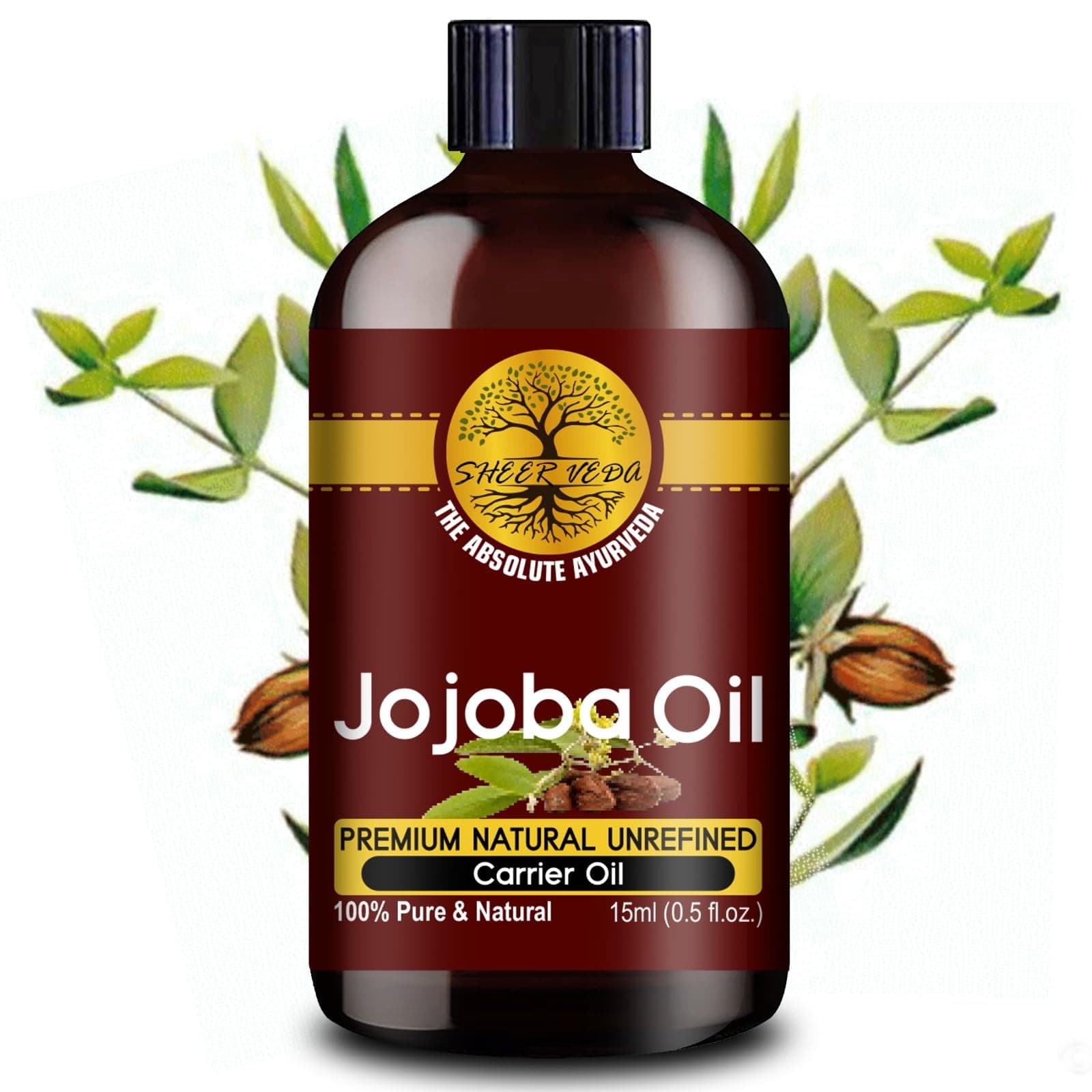 Sheer Veda Pure and Organic Jojoba oil for Hair Skin and Body (15)