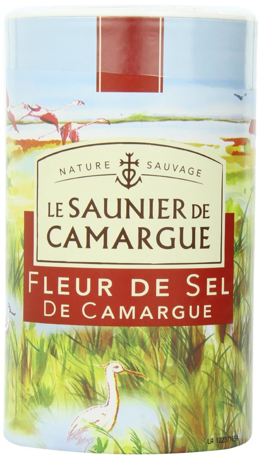 Le Saunier De Camargue Fleur De Sel Sea Salt, 35.27-Ounce (1 Kg) Canister (3 PACK)