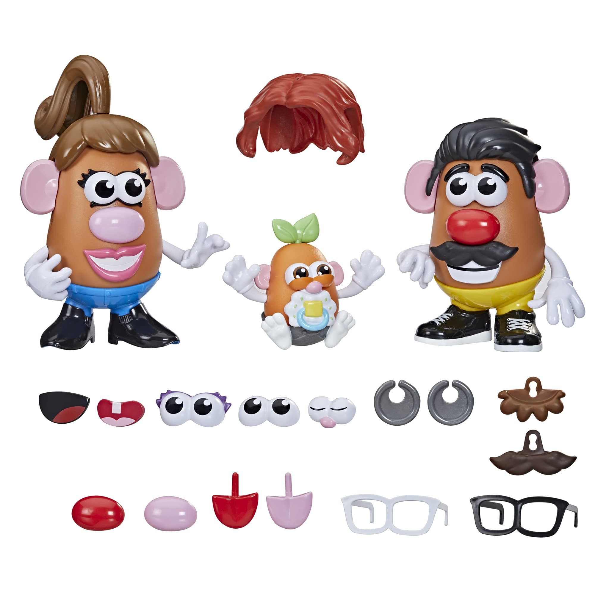 Potato Head, Create Your Potato Head Family Toy For Kids Ages 2 and Up, Includes 45 Pieces to Create and Customize Potato Families