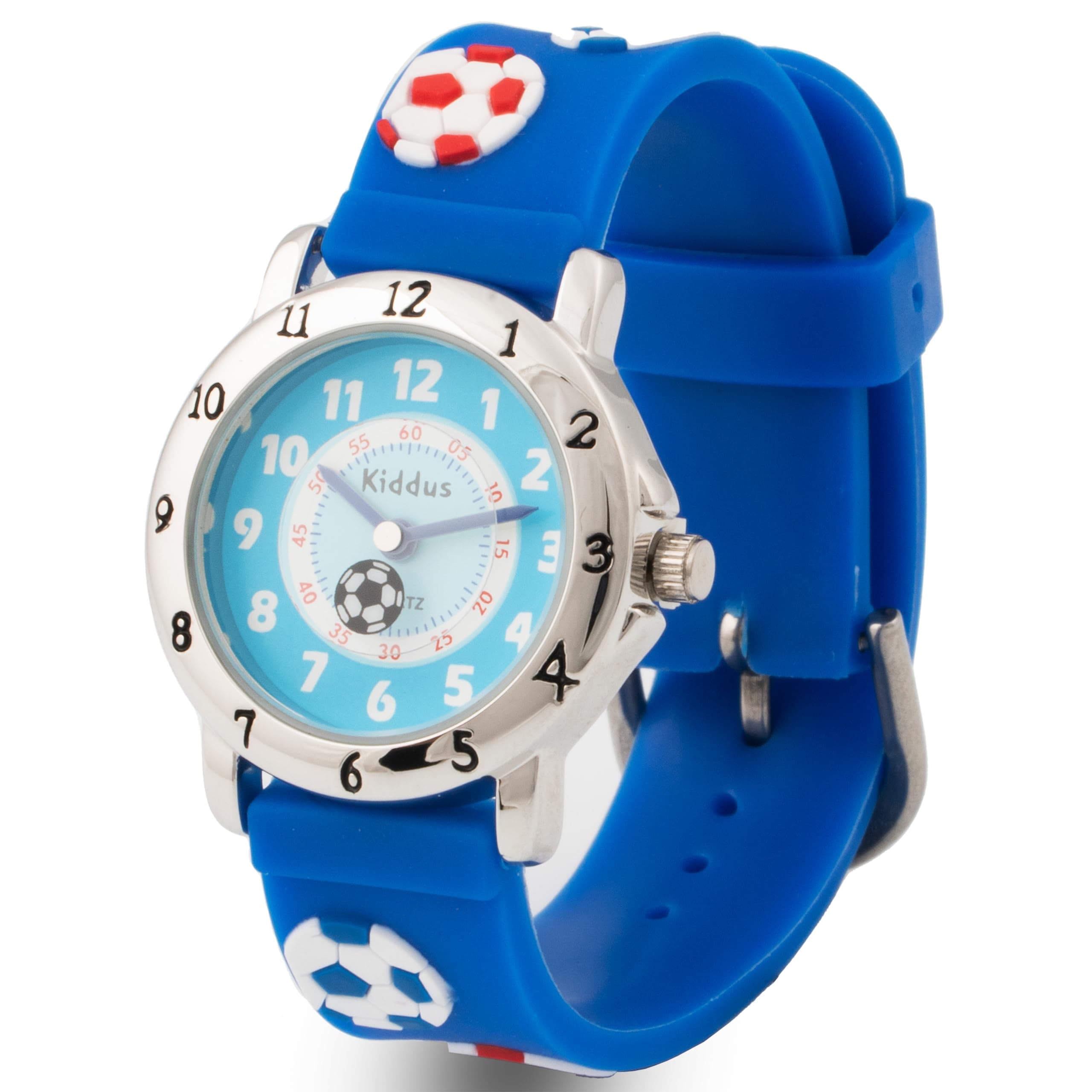 Educational Watch for Children Fun & Colorful Analog Wristwatch with Learning Clock Exercises First Watch Ages 4-12