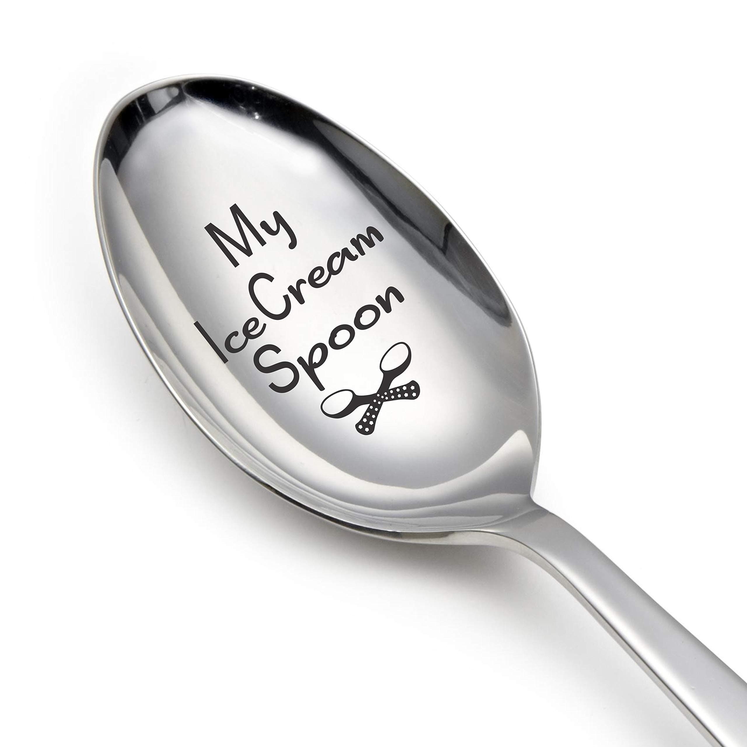 Seyal® My Ice Cream Spoon Gift - Love gifts - unique gifts - Gift for her - Gift for him - christmas gift - funny gifts - ice cream lover gift - food lover gifts -ice cream spoon