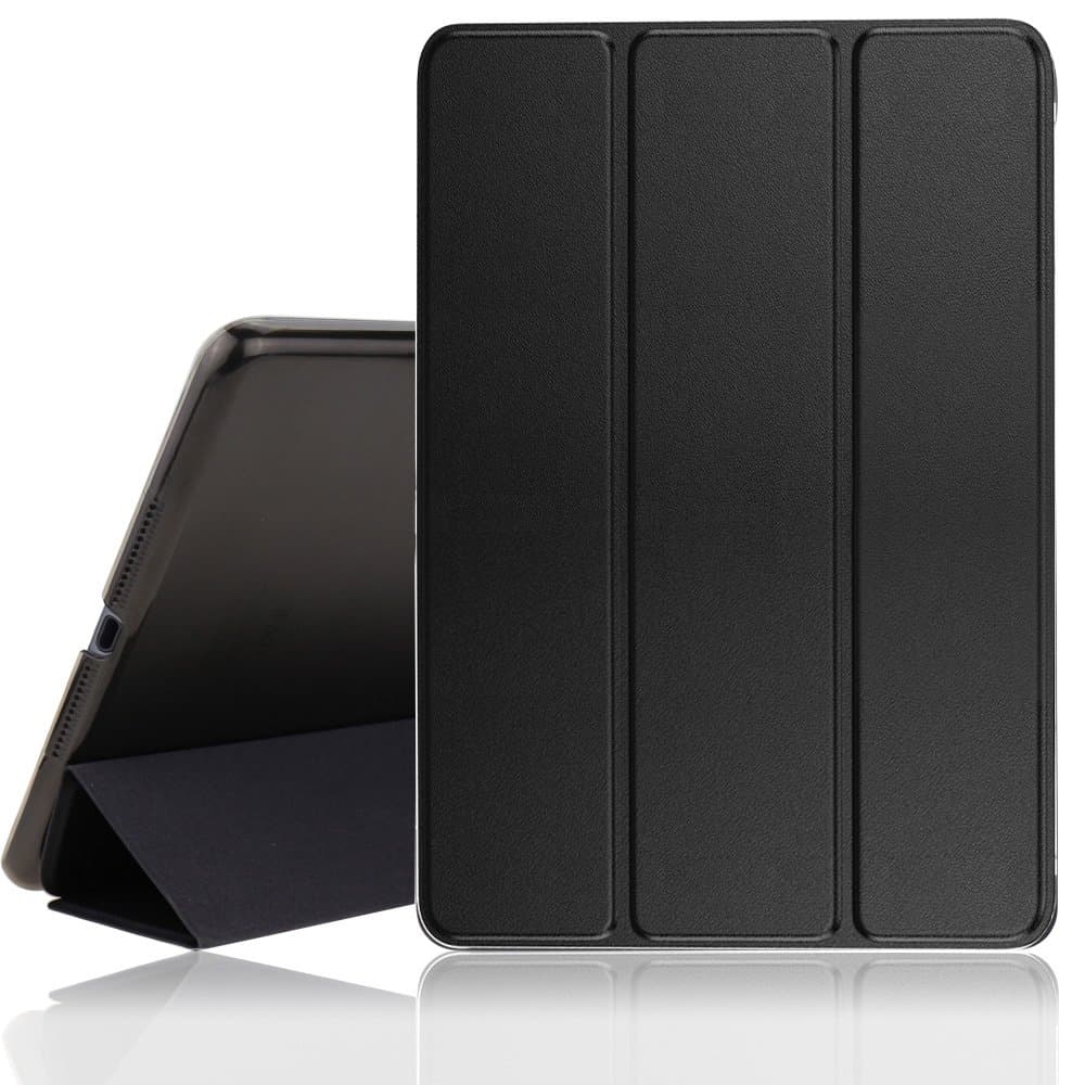 New iPad Case, 2017/2018 iPad 9.7 inch Cover Case with Auto Sleep/Wake Function,Ultra Slim Lightweight Smart iPad Case For Newest iPad Model A1822/A1823/A1893/A1954 (Black)