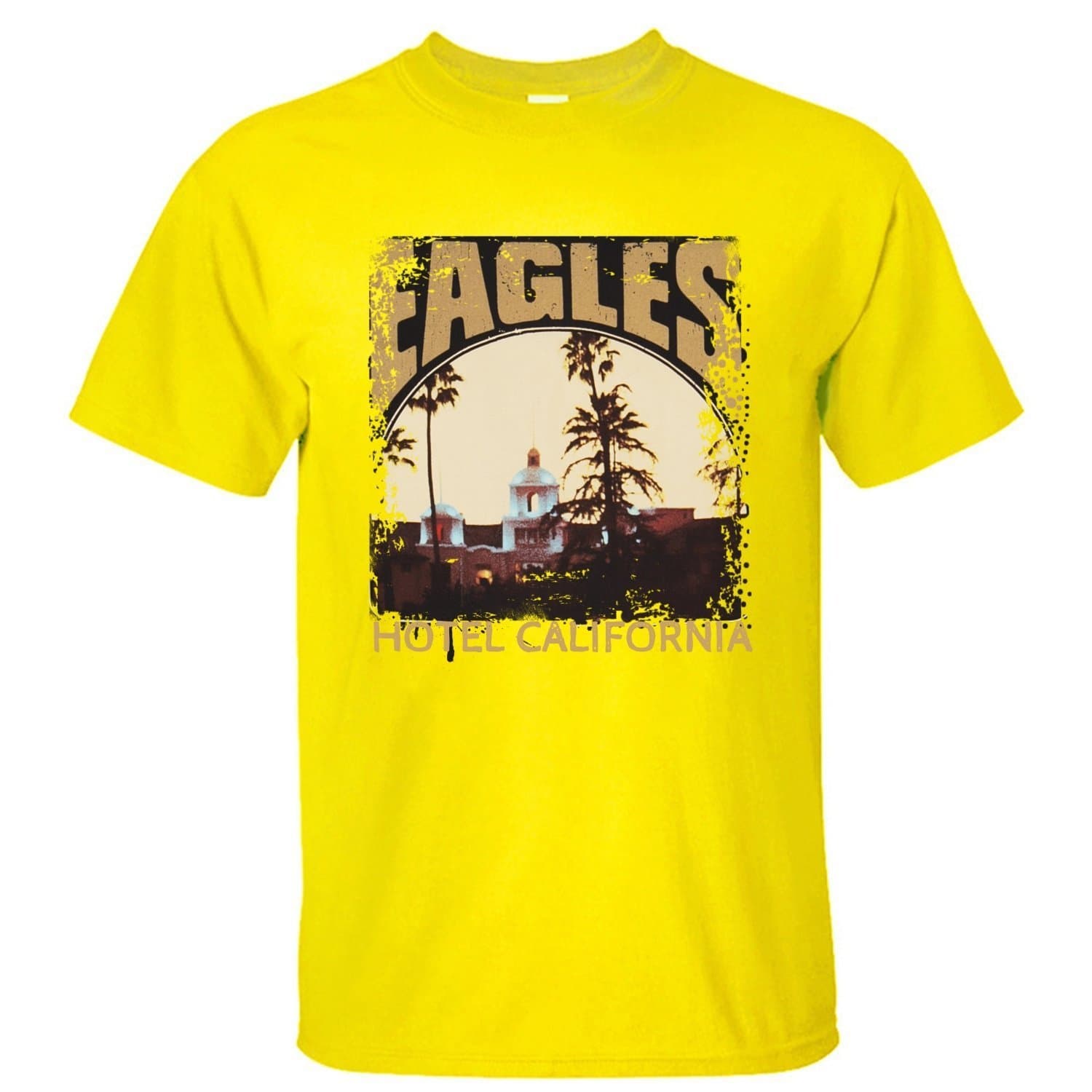 Grossbull Jiuhe Men's Eagles Hotel California T Shirt Large
