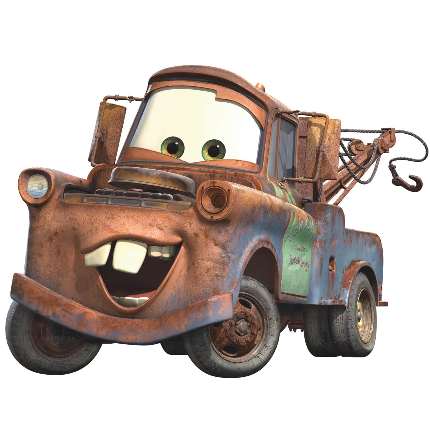Disney RoomMates RMK1519GM Pixar Cars Mater Peel and Stick Giant Wall Decal