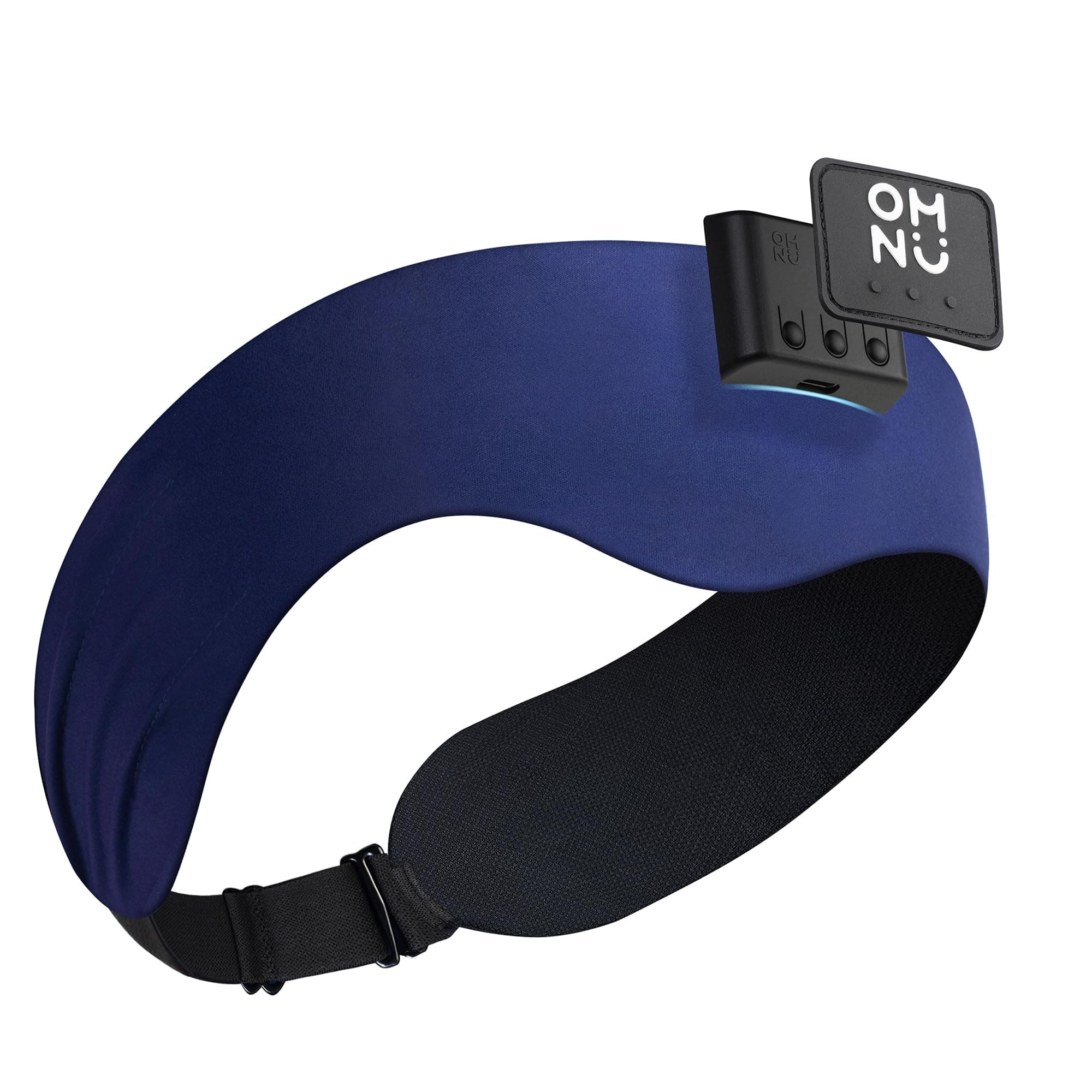 OMNU Sleeping Headphones for Side Sleepers w/Adjustable Band & Ergonomic Control Headphones for Sleeping Sleep Headphones Bluetooth Headband Bluetooth Sleep Headphones