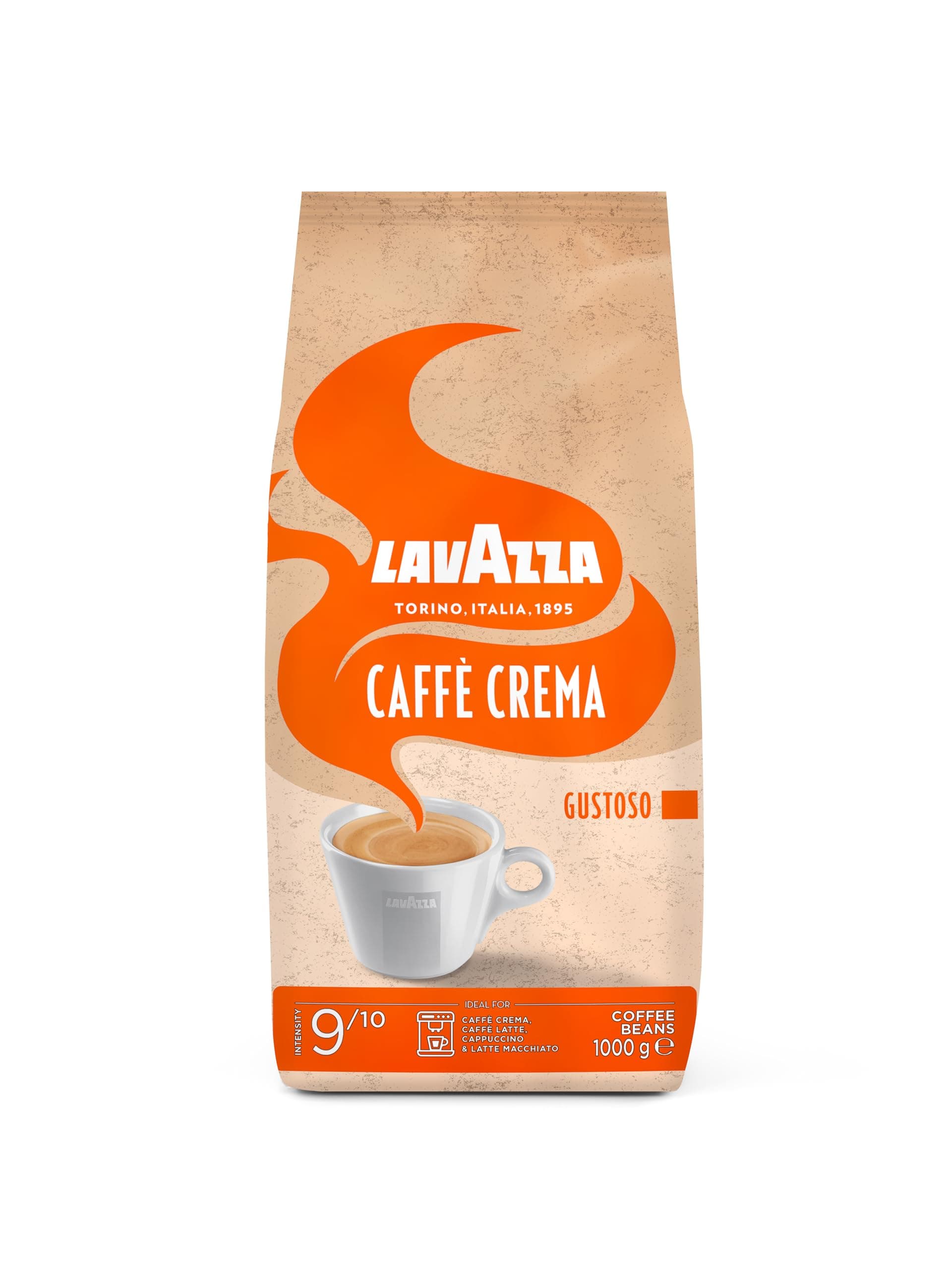 Caffe Crema Gustoso Coffee Beans Medium Roast 1Kg