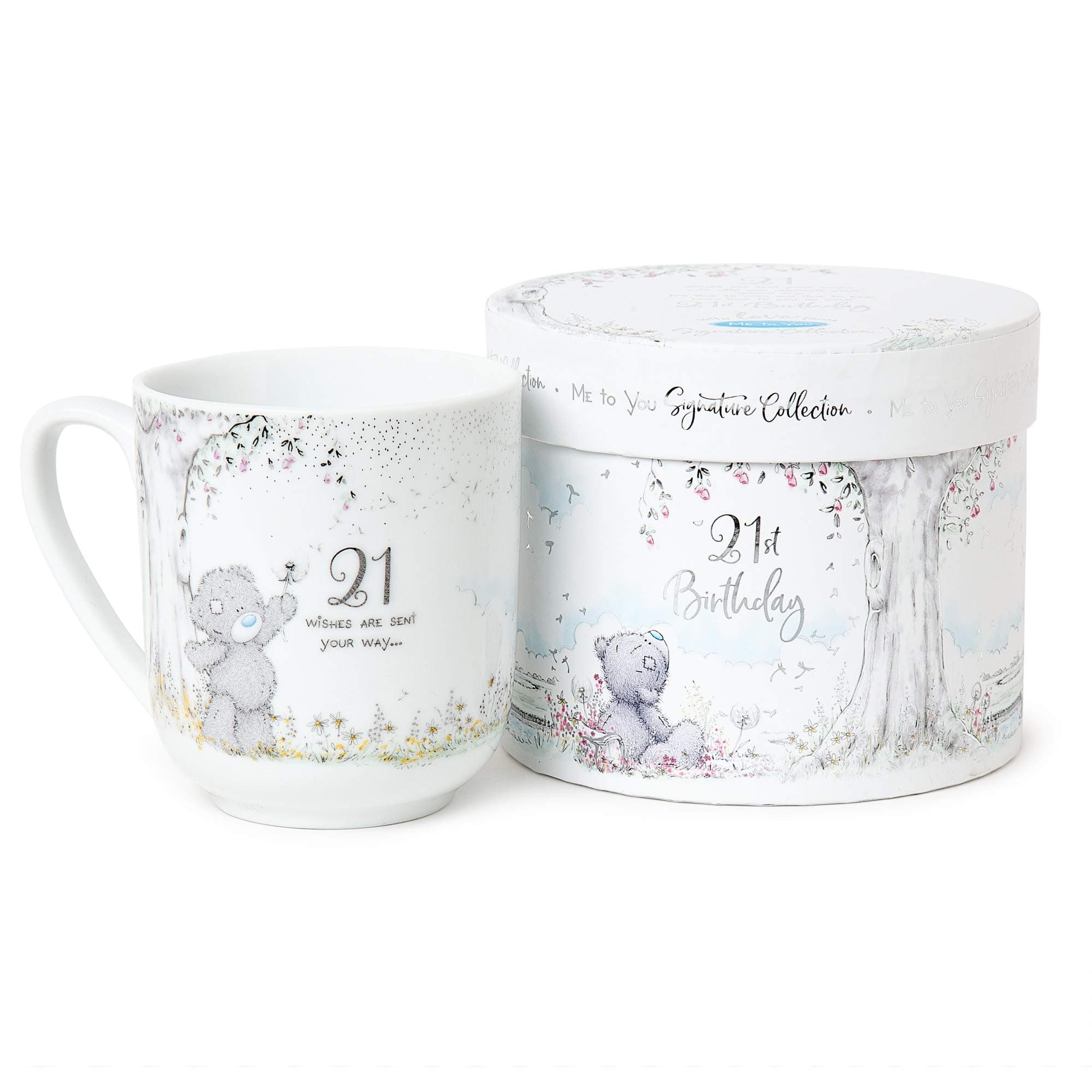 Me to You 21st Birthday Gift Boxed Tatty Teddy Mug, Ceramic