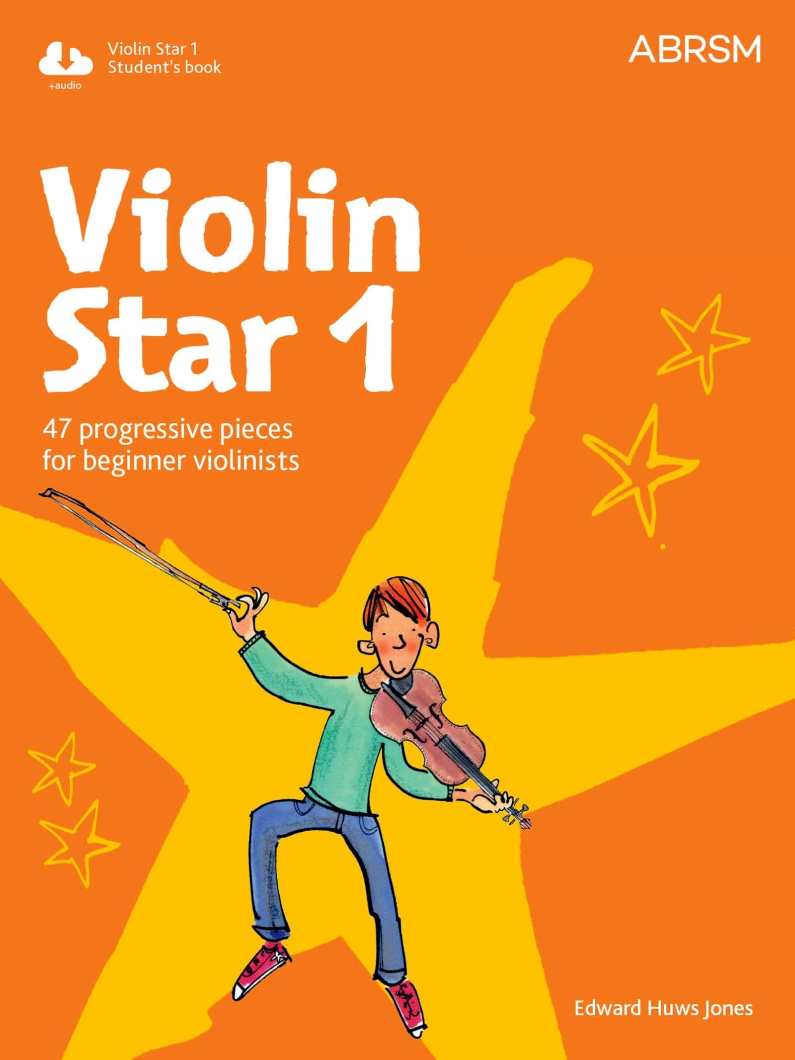 EDWARD HUWS JONES : VIOLIN STAR 1 - STUDENT'S BOOK - RECUEIL + CD - VIOLON