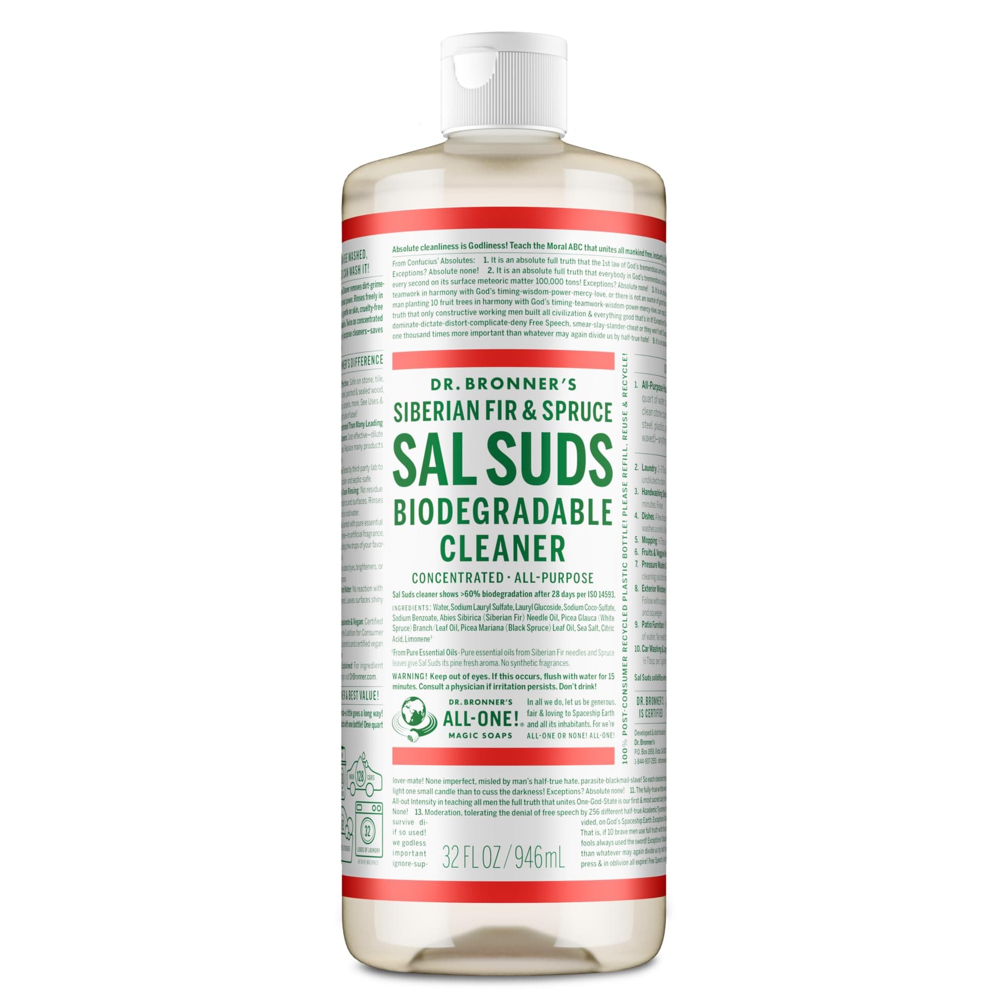Sal Suds Biodegradable Cleaner (32oz)