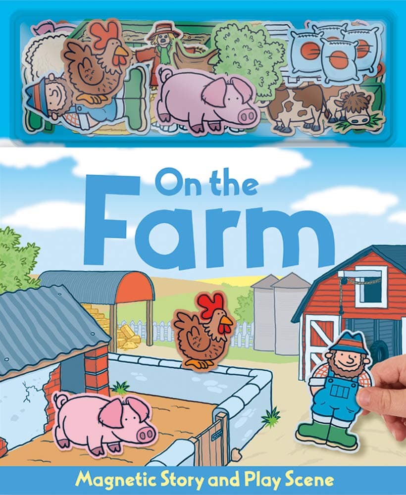 On the Farm (Magnetic Story & Play Scene) Hardcover – March 1, 2007