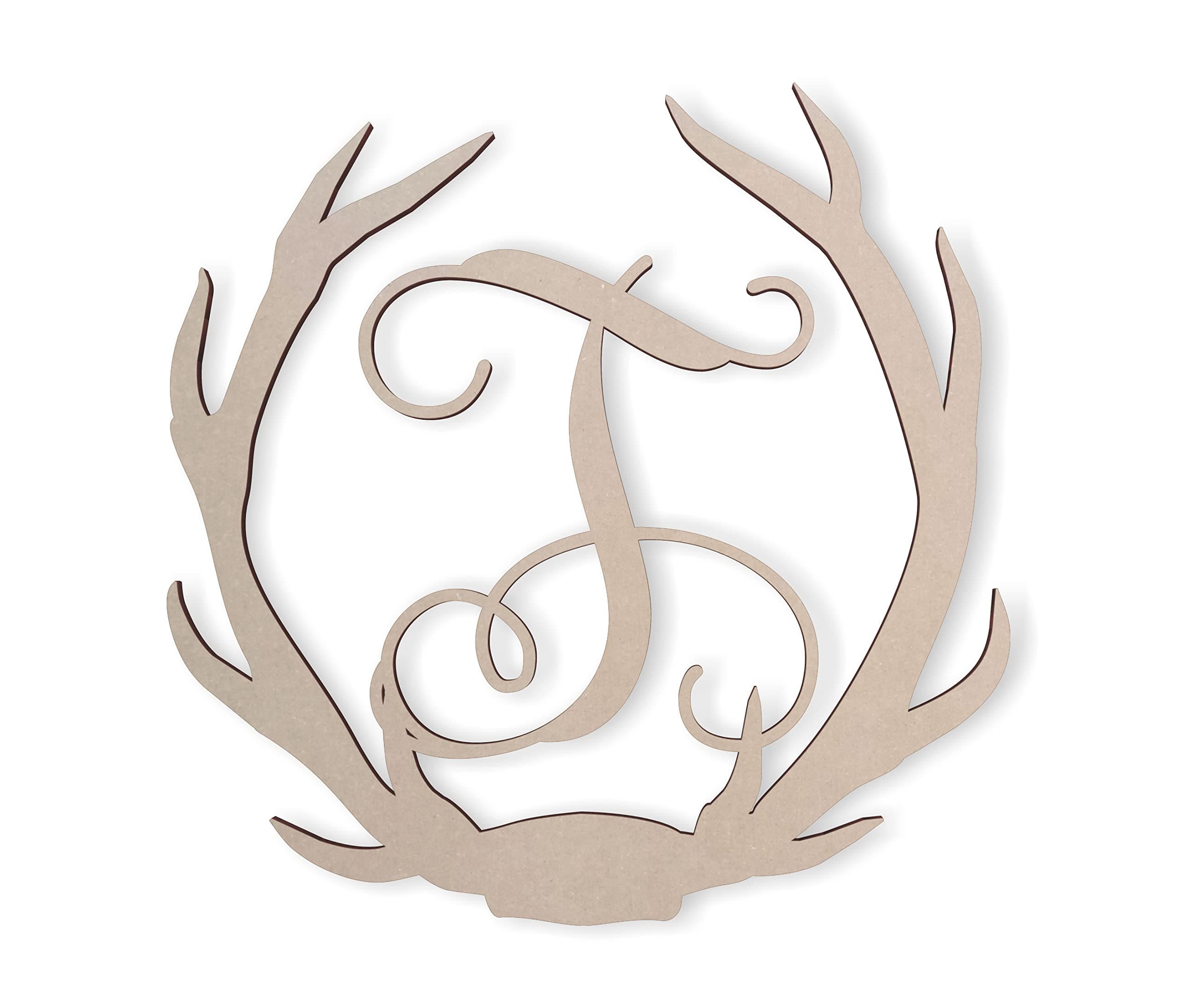 Jess and Jessica Wooden Letters Cursive Wood Letter for Wall Décor – Various Sizes – Premium Quality & Durable – Smooth Laser Cut – Unfinished Design – Ideal for Wall, Nursery & Crib, DIY Crafts