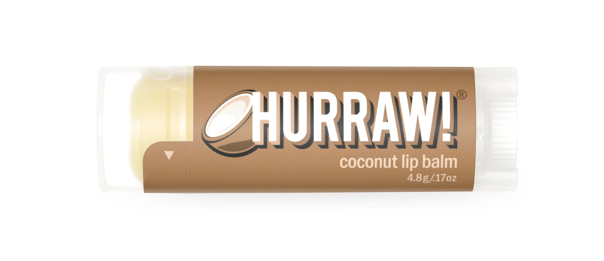 Coconut Lip Balm: Organic, Certified Vegan, Cruelty and Gluten Free. Non-GMO, 100% Natural Ingredients. Bee, Shea, Soy and Palm Free. Made in USA