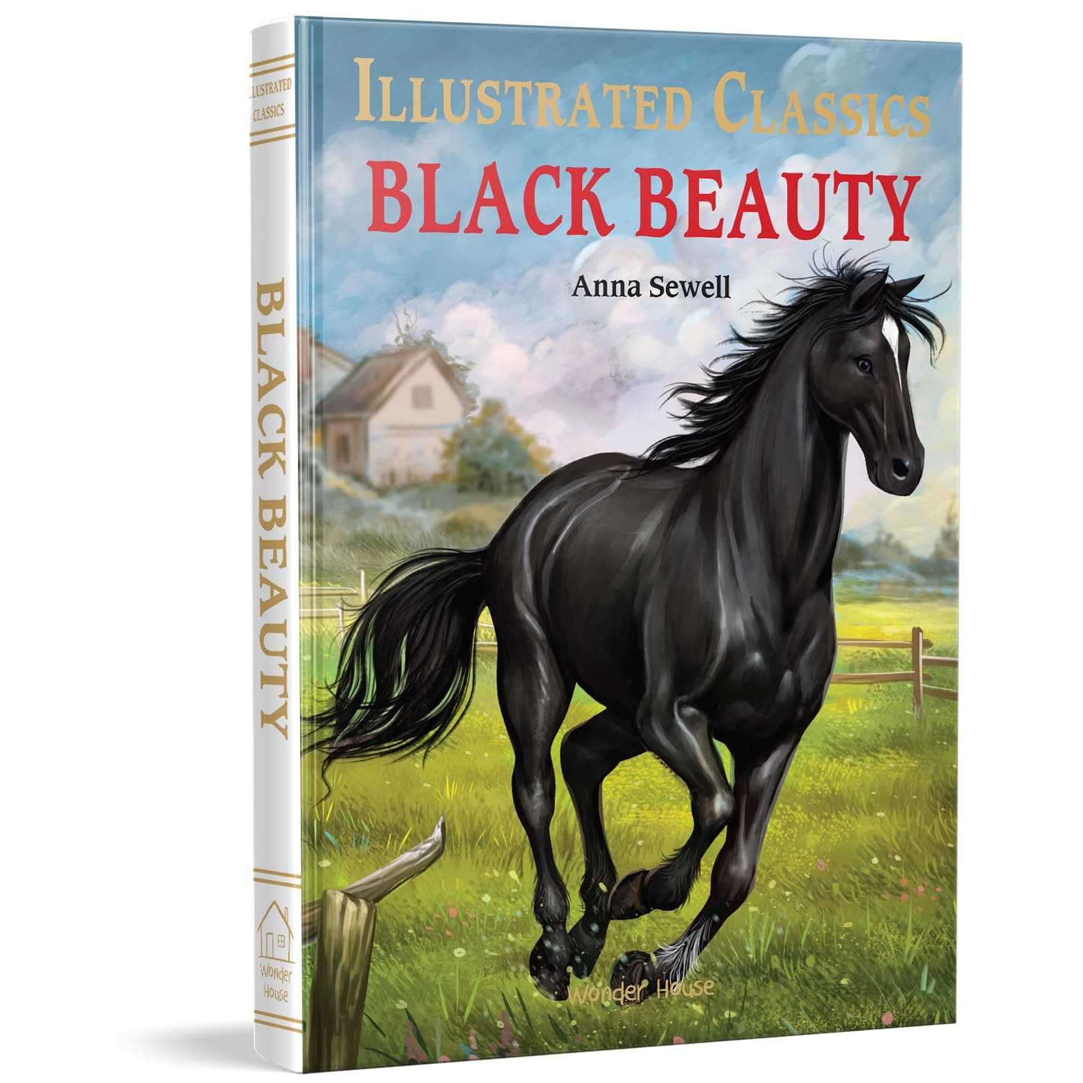 Black Beauty: Illustrated Abridged Children Classics English Novel With Review Questions (Hardback)