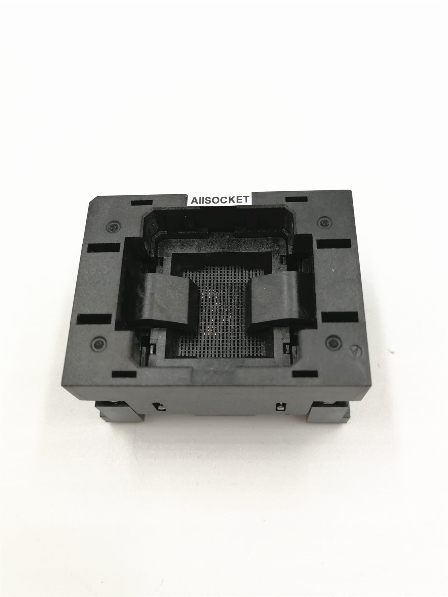 BGA153-0.5mm-TP Socket FBGA153 Burn-in Socket Adapter IC Size 11.5x13mm Pitch 0.5mm eMMC153-0.5MM Debug Adapter-BGA153-0.5mm-TP(Non-Soldering Version)