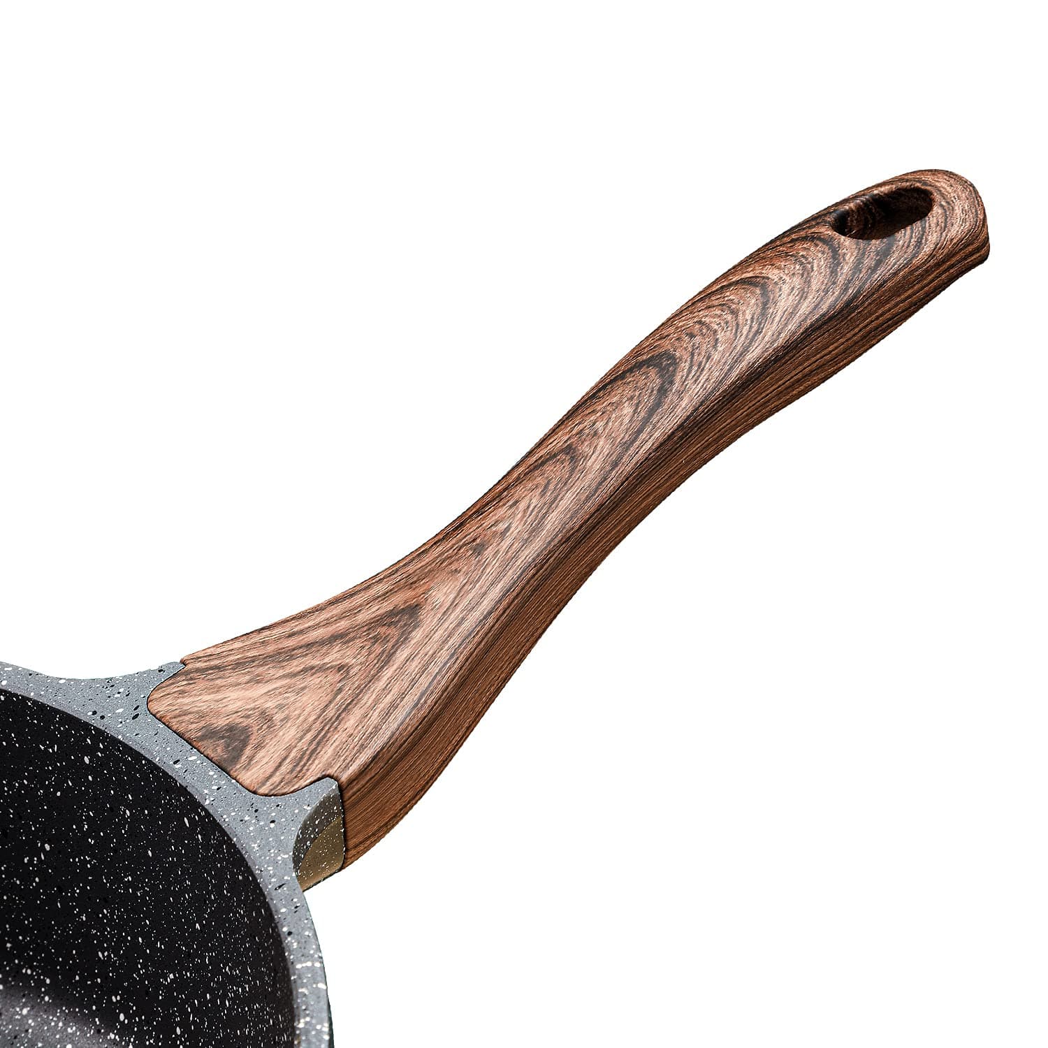 SENSARTE Frying Pan Bakelite Handle Repalcement Only Compatible Classic Granite Series Frying Pans 9.5/10/11/12.5-Inch and Saute Pans