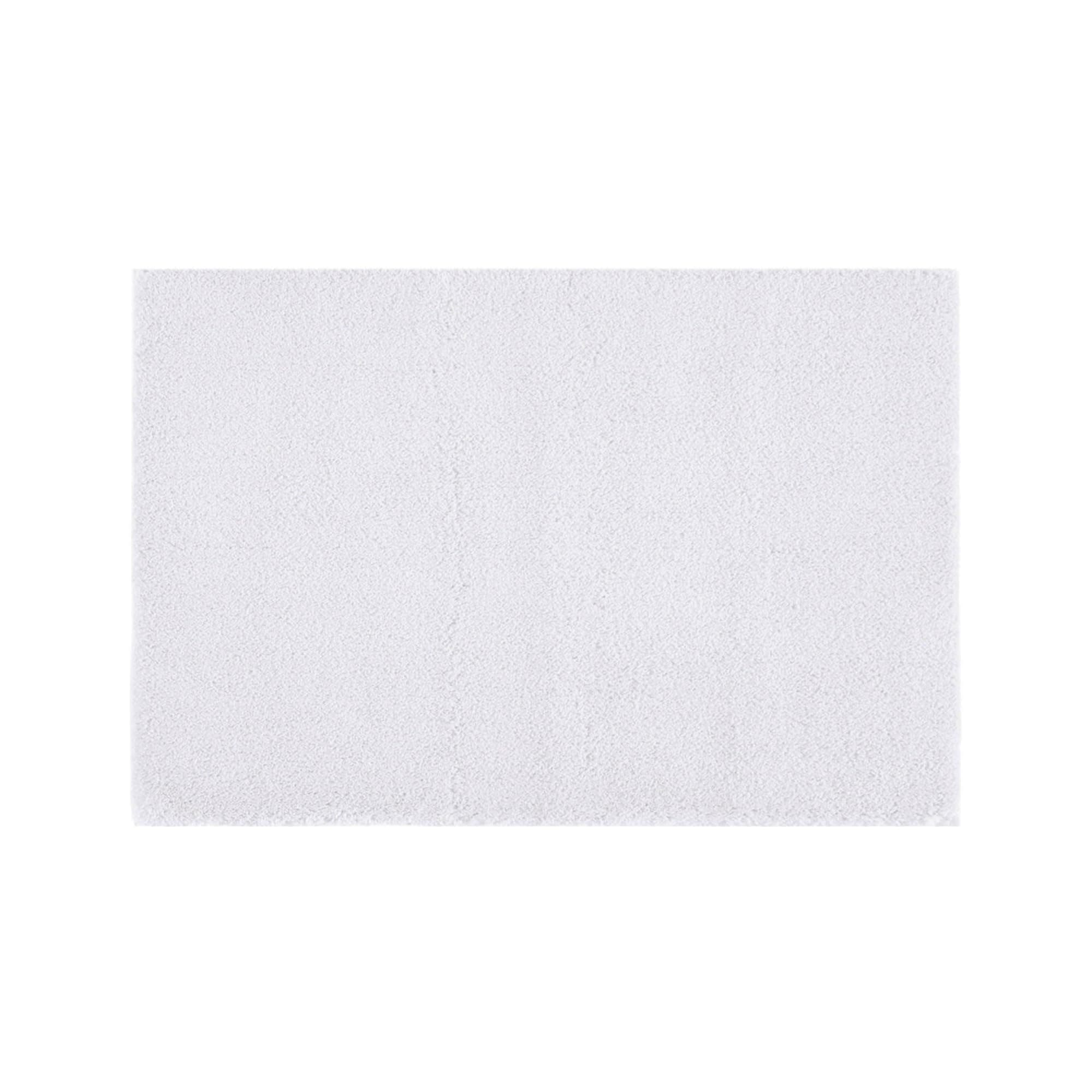 Signature Marshmallow Bathroom Rug Non Slip, Luxrurious Plush Bath Mat, Absorbent, Quick Dry, Spa Design Bath Room Décor, 20x30, White