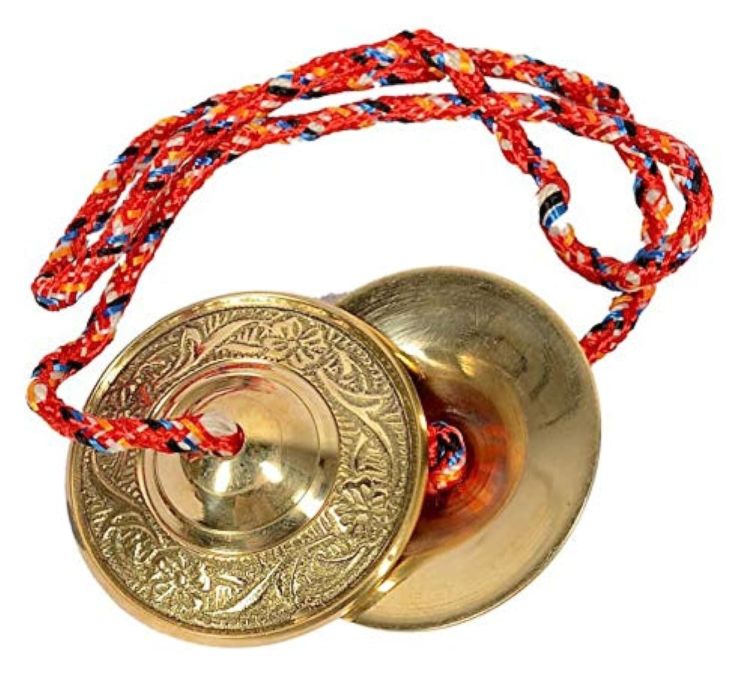 Skywalker Handmade Percussion Instrument - Hand Cymbals Brass Manjira Manjeera - Indian Musical Instrument