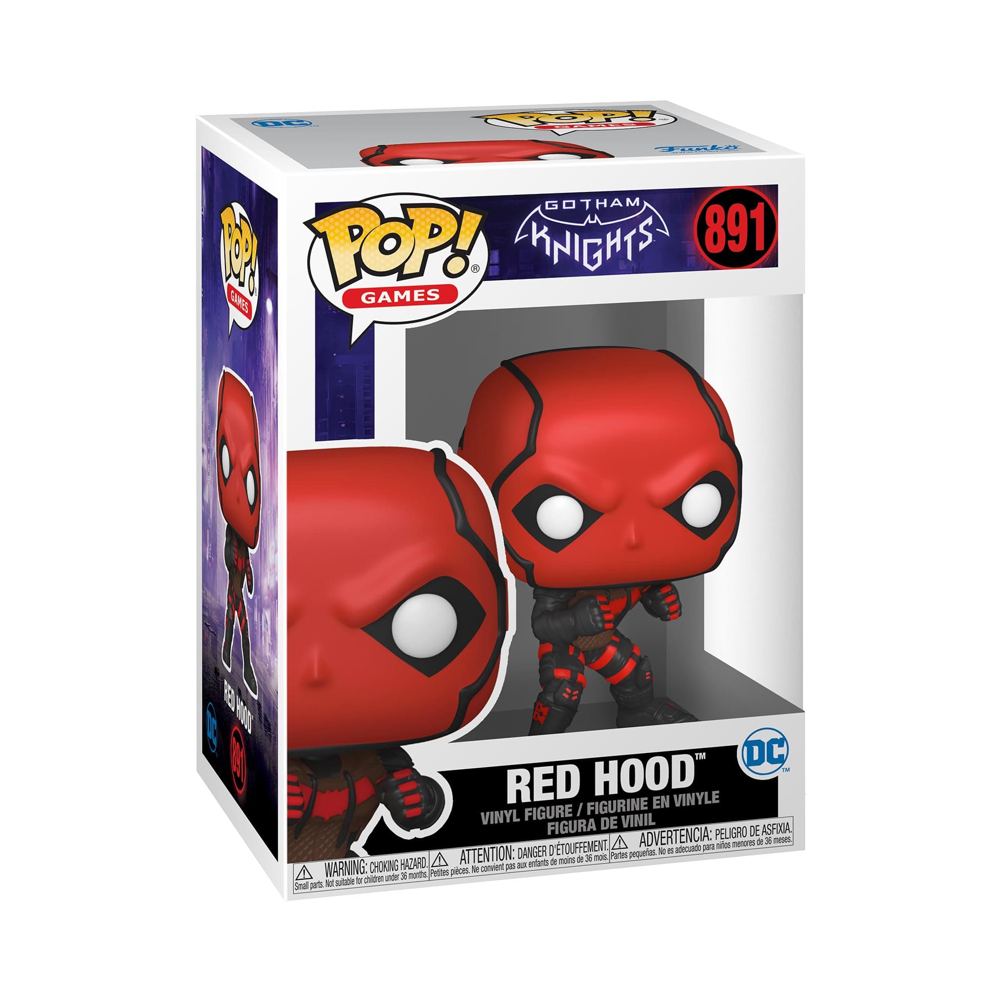 Funko POP! Games: Gotham Knights - Red Hood - Batman - Collectable Vinyl Figure - Gift Idea - Official Merchandise - for Kids & Adults - Video Games Fans - Model Figure for Collectors and Display