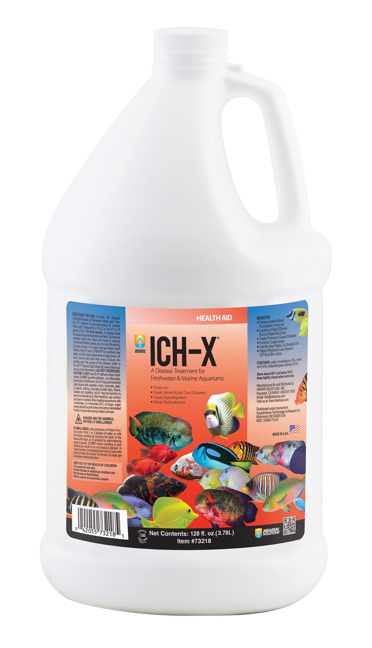 Hikari Ich-X Ich Treatment 1 Gallon