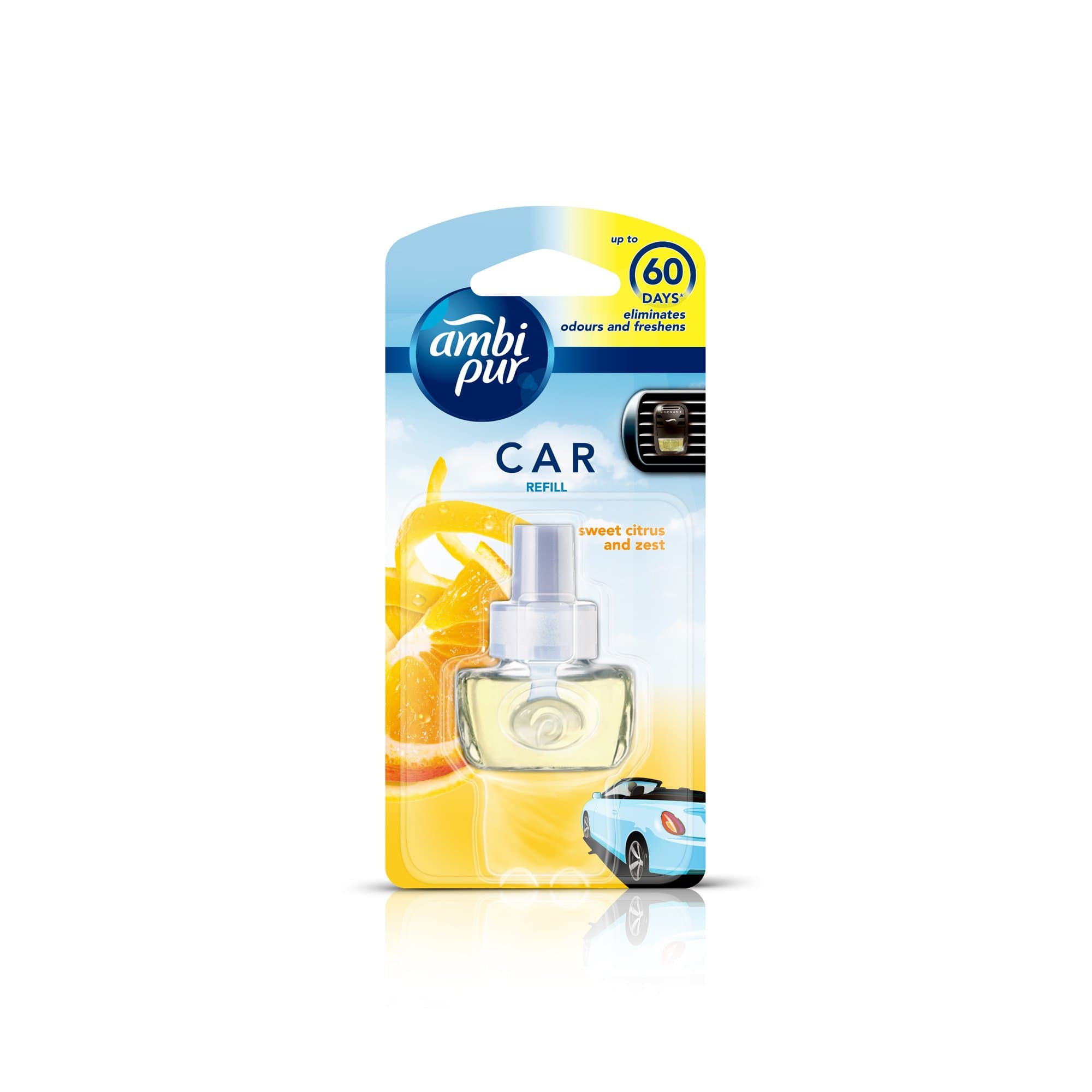 Auto Pearl Car Air Freshener Refill,Sweet Citrus And Zest,7. 5 Ml Liquid