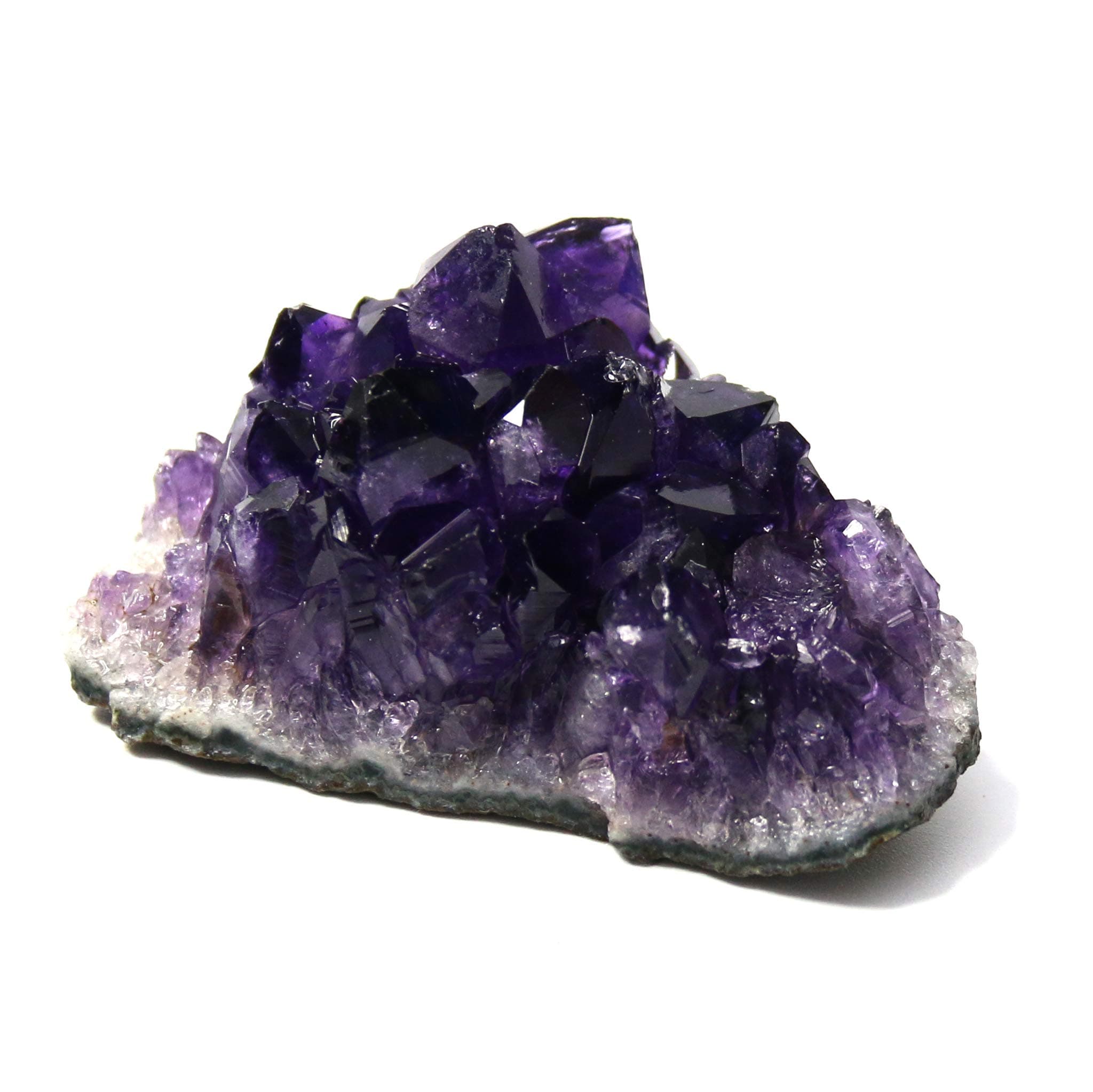 Raw Amethyst Stones and Crystals Rock, Natural Amathesis Crystal Clusters, Geodes with Crystals, Cuarzo Amatista Original, Real Amethyst Crystals Geode, Gemstones, Healing Crystals(0.11Lb)