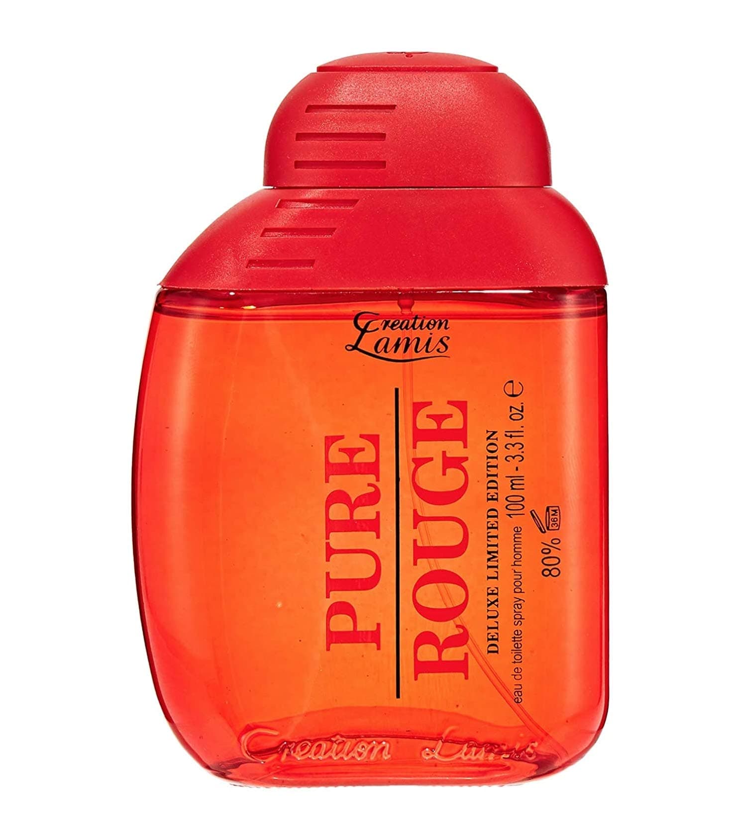 Pure Rouge Deluxe Limited Edition By Creation Lamis, Eau De Toilette, 100ml Spray Cologne For Men