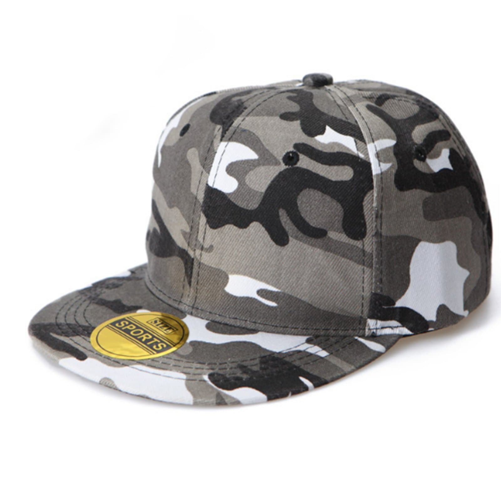 The Express Hats Company Unisex Camouflage Hip Hop Snapback Baseball Cap in 2 Colours