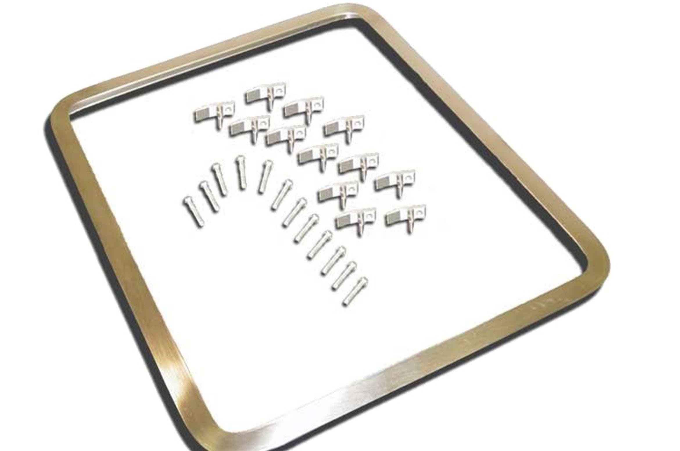 Vance Stainless Steel Sink Frame (Hudee Rim) for 16 X 24 inch rectangular sink,