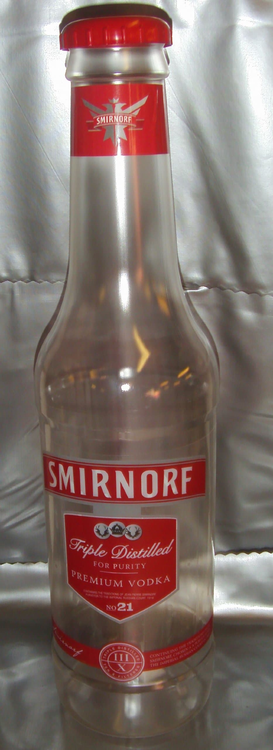 'SMIRNORF' FUN ADULTS MONEY BOTTLE/SAVINGS MONEY BOTTLE/NOVELTY MONEY BOX-60 cm height