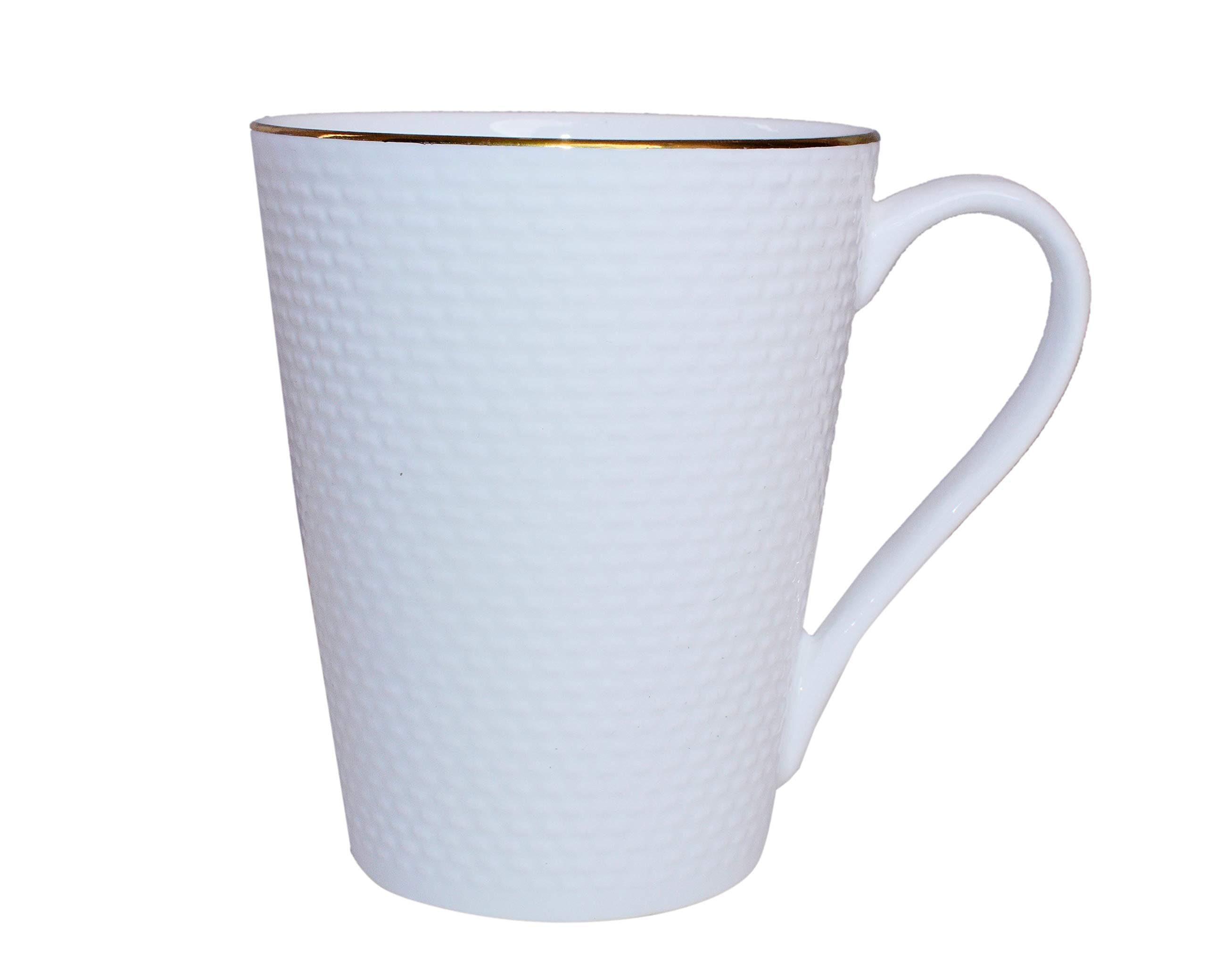 ROYAL RAJPUTANA Ceramic Coffee Mug With Spoon - 1 Piece, Red, 250 ml