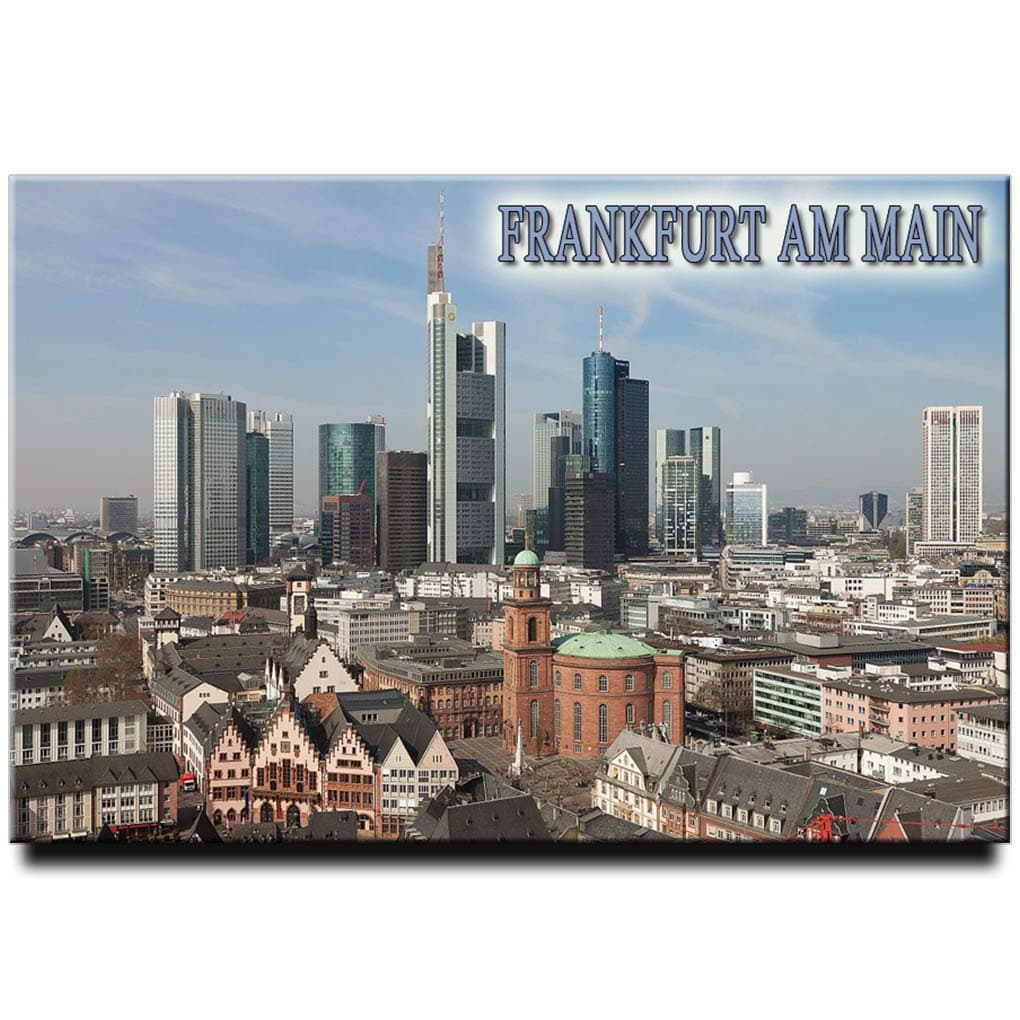 Frankfurt Fridge Magnet Germany Travel Souvenir Frankfurt am Main