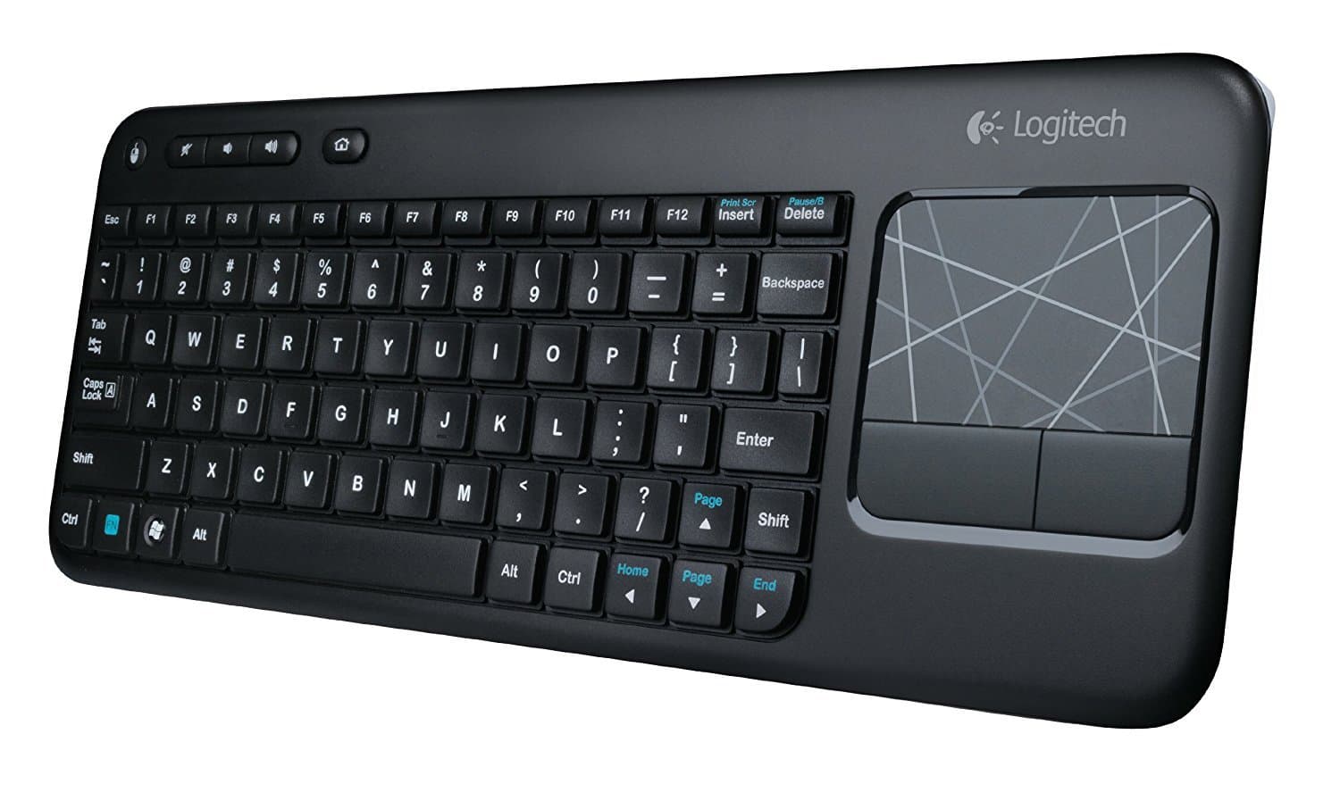 Wireless Touch Keyboard K400 with Built-in Multi-Touch Touchpad