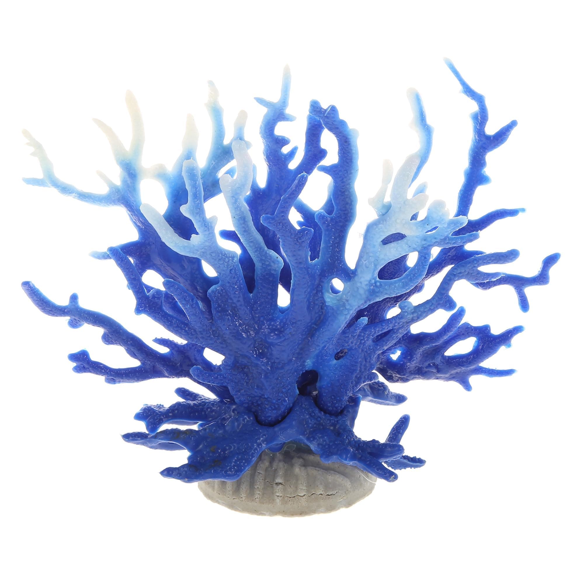 THE WHITE SHOP Fish Tank Coral Ornaments Resin Coral Figurine Aquarium Crushed Coral for Aquarium Tabletop Coral Ornament Aquarium Coral Sculpture Real Coral Fish Tank Supplies Glass