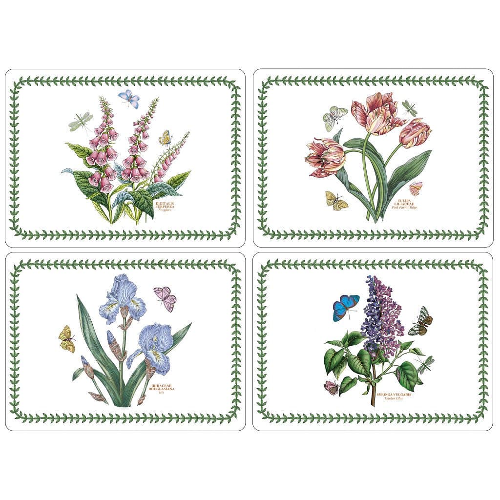 Botanic Garden Placemats Ds Set(s) Of 4 Mix 2