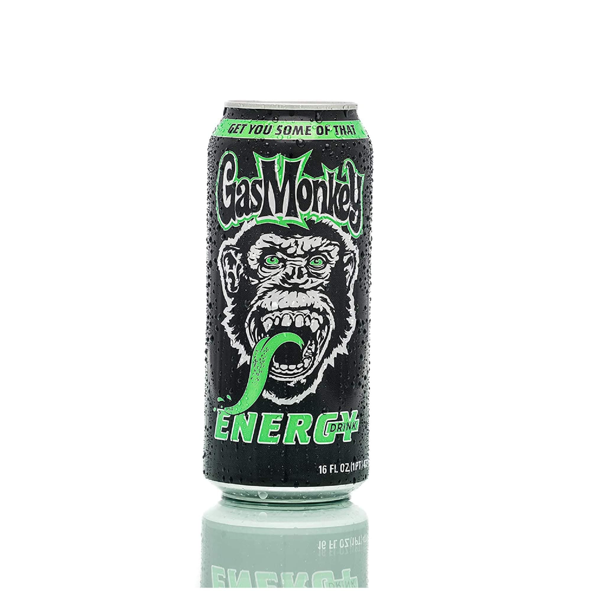 Gas Monkey Energy Drink, Regular, 16 Ounce, 24 Count
