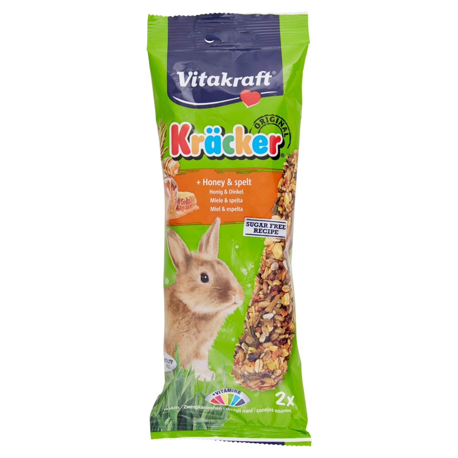Kracker Sticks Honey Bars For Dwarf Rabbits Honey, Transparent